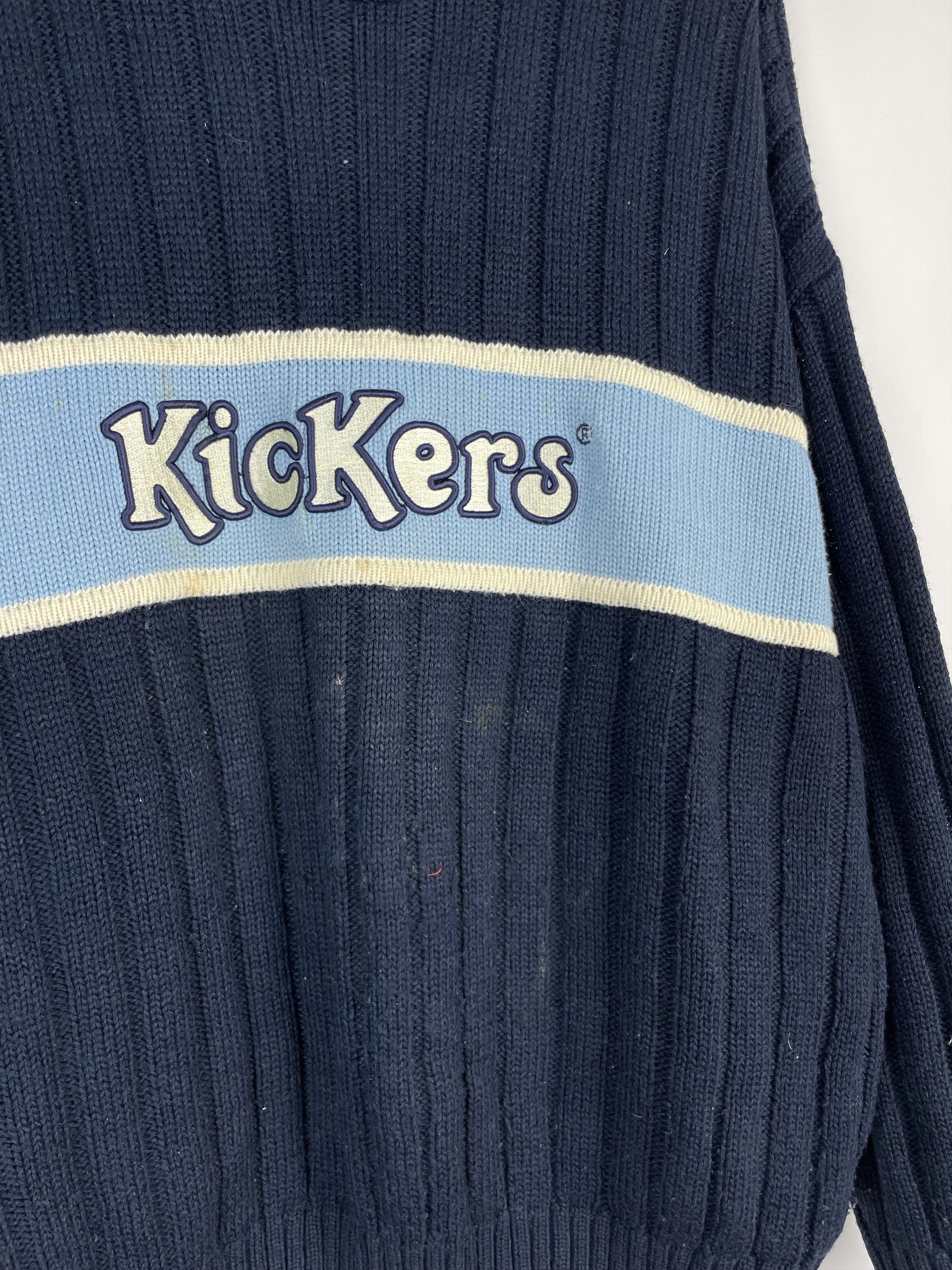 Kickers Vintage Kickers Sweater Big Logo Size US L / EU 52-54 / 3 - 3 Thumbnail