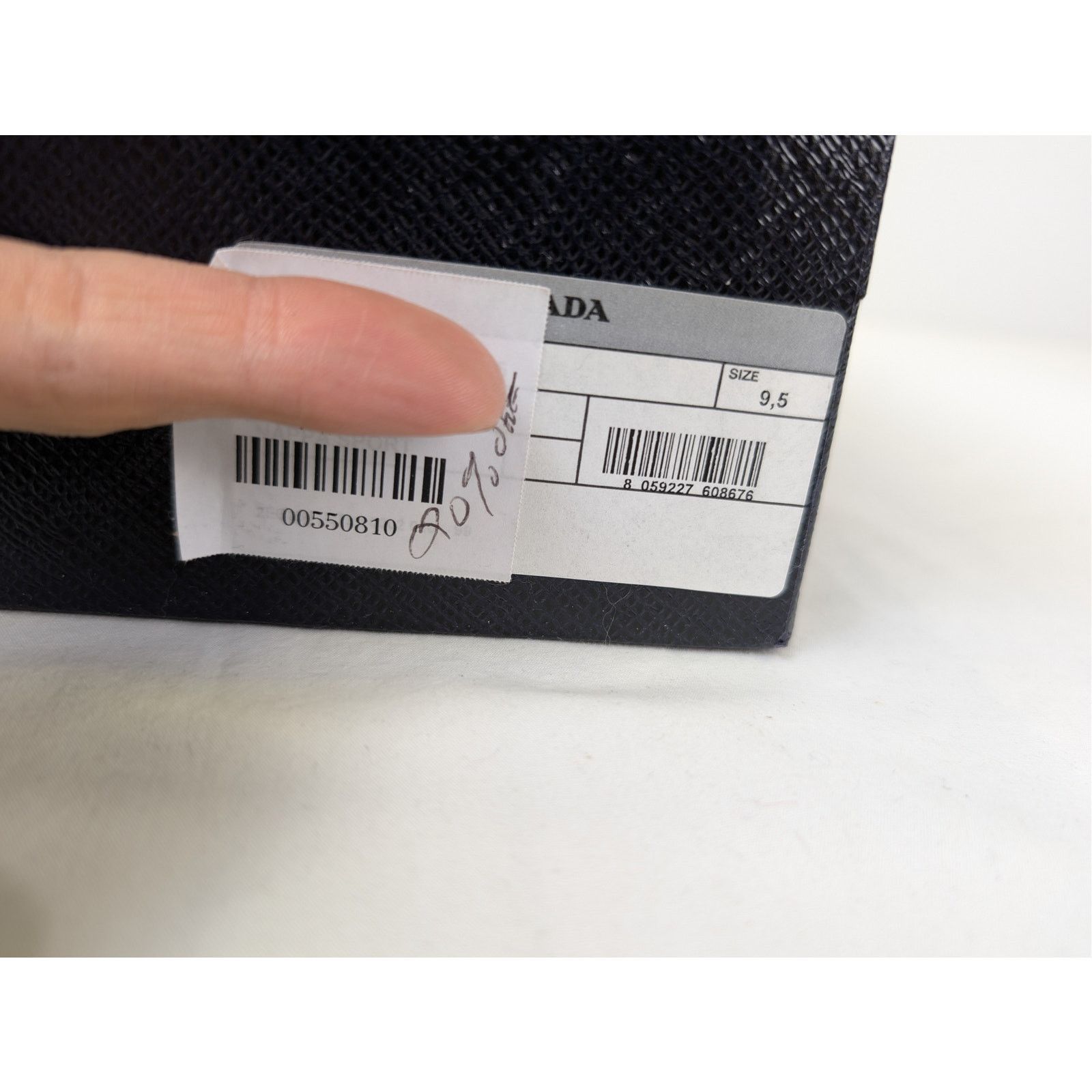 Prada o1rshd1 Leather Sneakers in Black Size US 10.5 / EU 43-44 - 19 Thumbnail