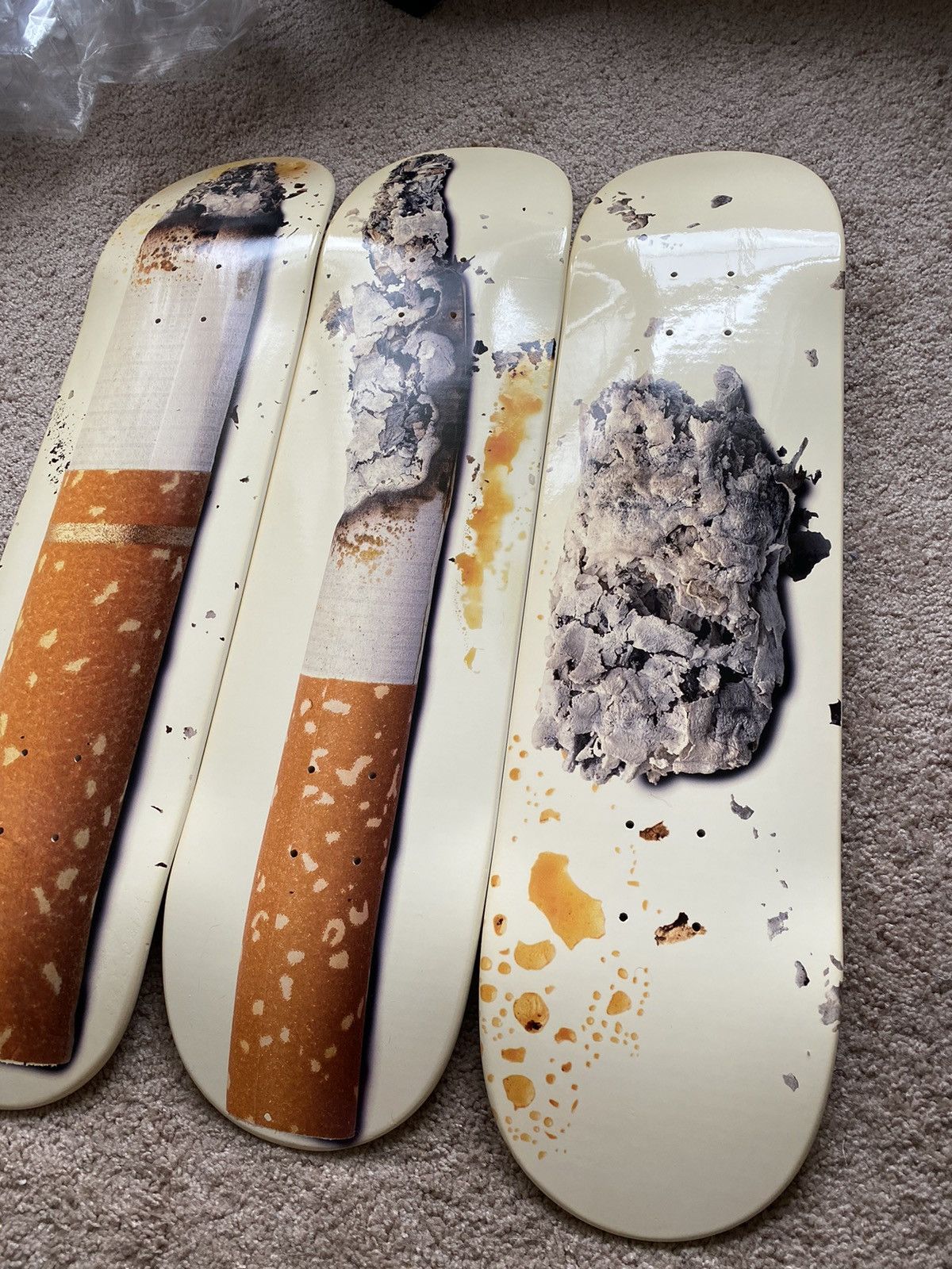 Supreme Supreme Urs Fischer skate deck set toasted fried baked Size ONE SIZE - 18 Thumbnail