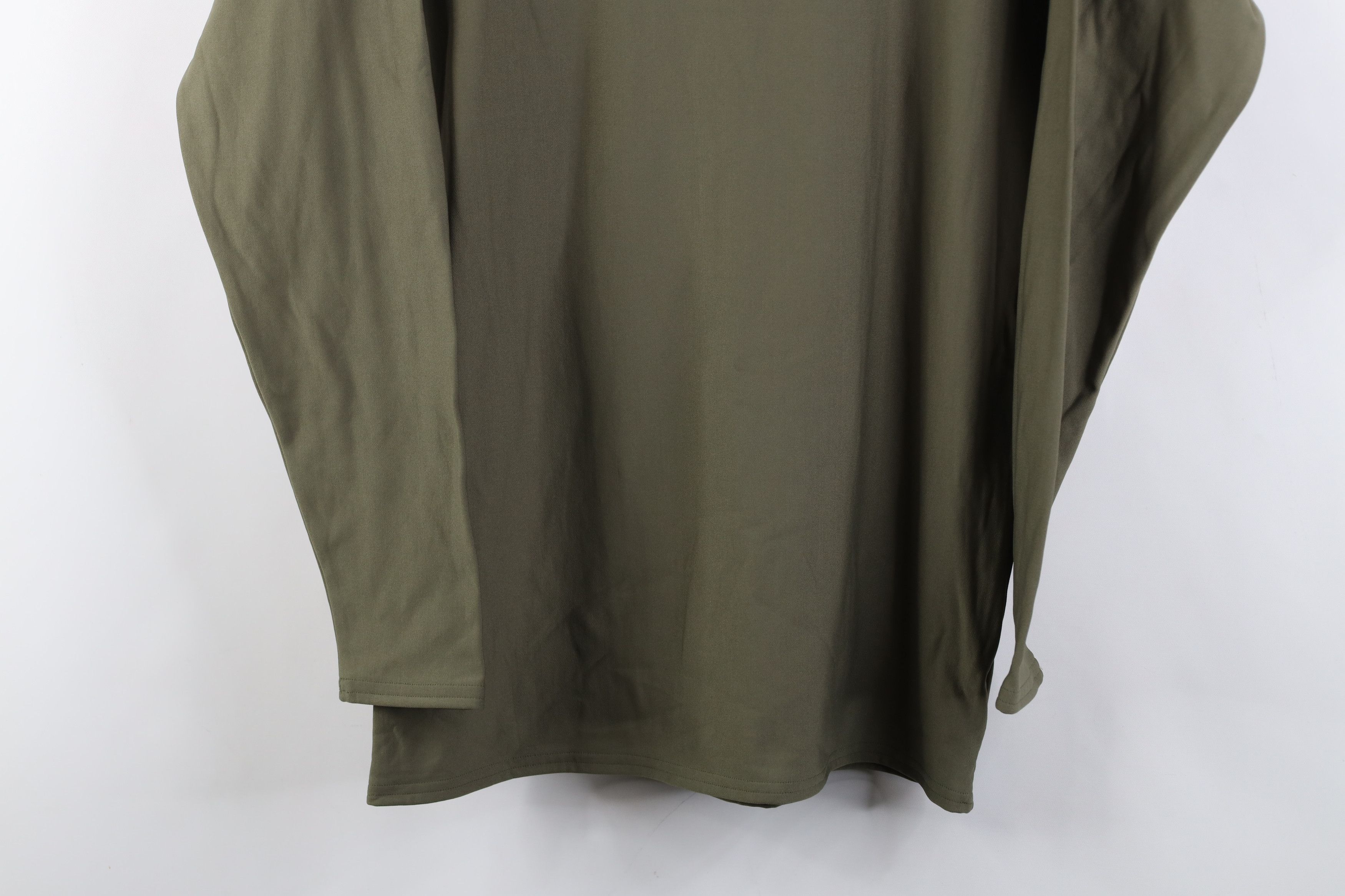 Under Armour Vintage Under Armour Compression Mock Neck T-Shirt Green Size US XL / EU 56 / 4 - 3 Thumbnail