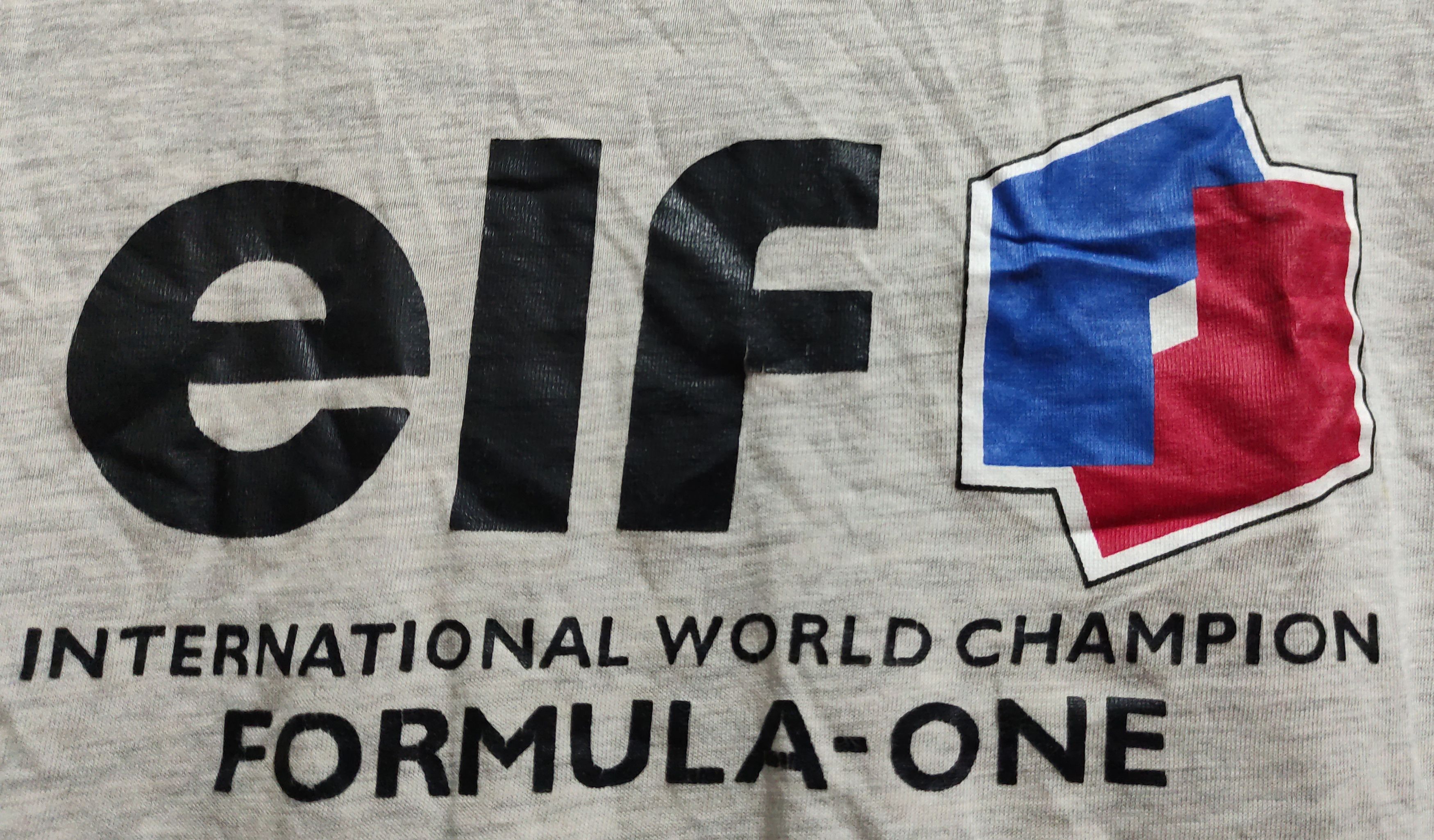 Formula 1 Vintage ELF Lubricant Formula one Ringer T-shirt Size US M / EU 48-50 / 2 - 9 Thumbnail