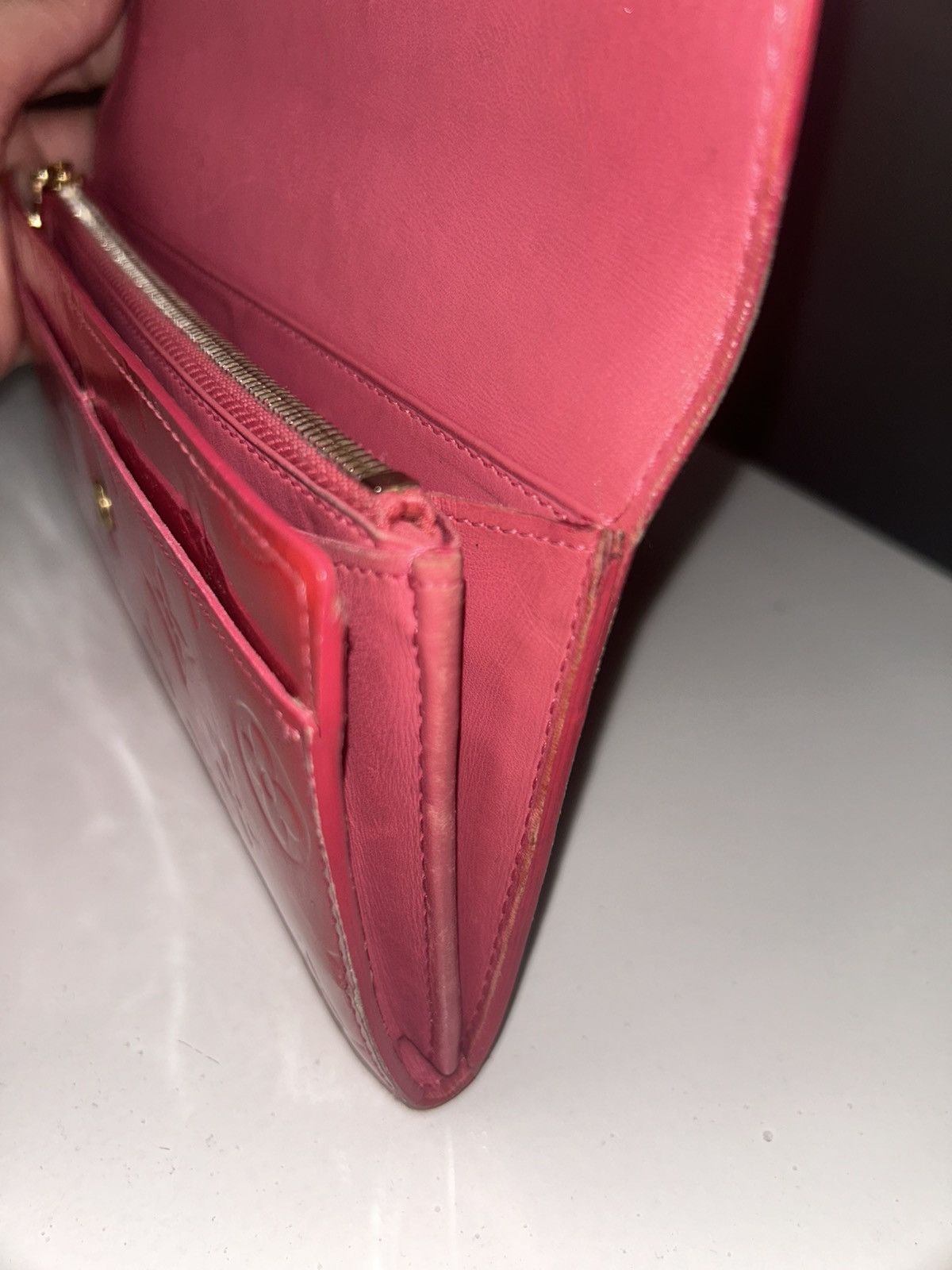 Louis Vuitton Louis Vuitton Monogram Pink Vernis Wallet TH0066 Size ONE SIZE - 10 Thumbnail