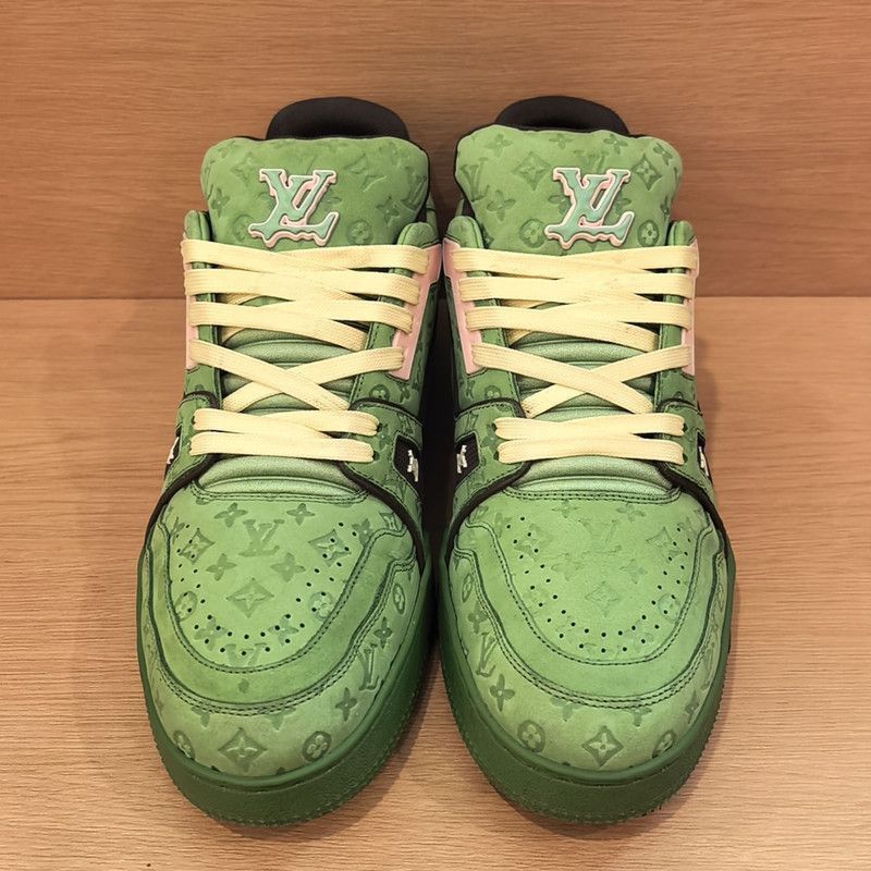 Louis Vuitton Tyler x Louis Vuitton Green Low-Top Trainers -2508 Size US 8 / EU 41 - 2 Thumbnail