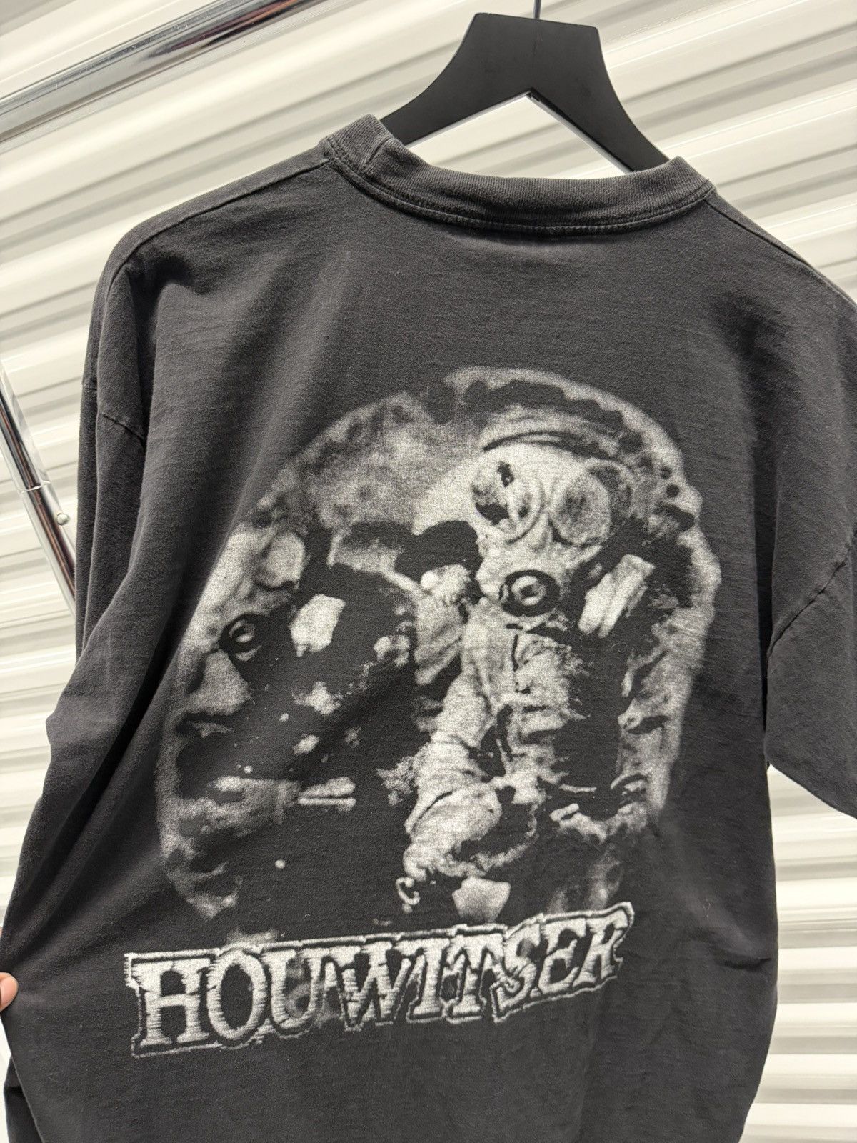Vintage Vintage houwitser rage inside the womb faded band shirt erd Size US XL / EU 56 / 4 - 4 Thumbnail