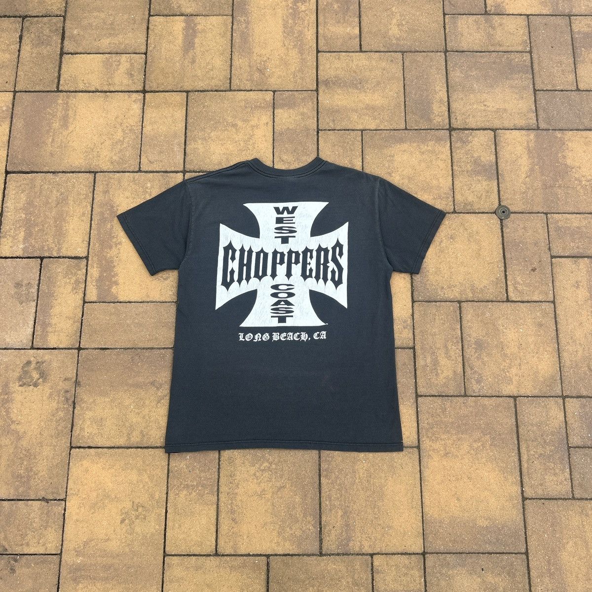 West Coast Choppers Vintage authentic West Coast Choppers faded and worn t shirt Size US L / EU 52-54 / 3 - 1 Thumbnail