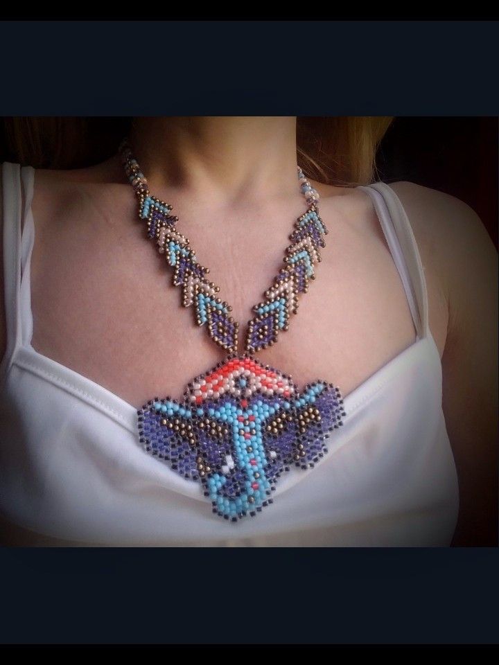 Handmade Necklace Pendant Elephant Beaded Earrings Ethnic Boho Size ONE SIZE - 7 Thumbnail