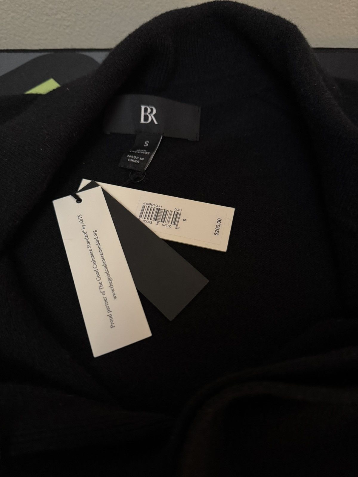 Banana Republic Banana Republic Long Sleeve Cashmere Shirt Sweater Black Size US S / EU 44-46 / 1 - 8 Thumbnail