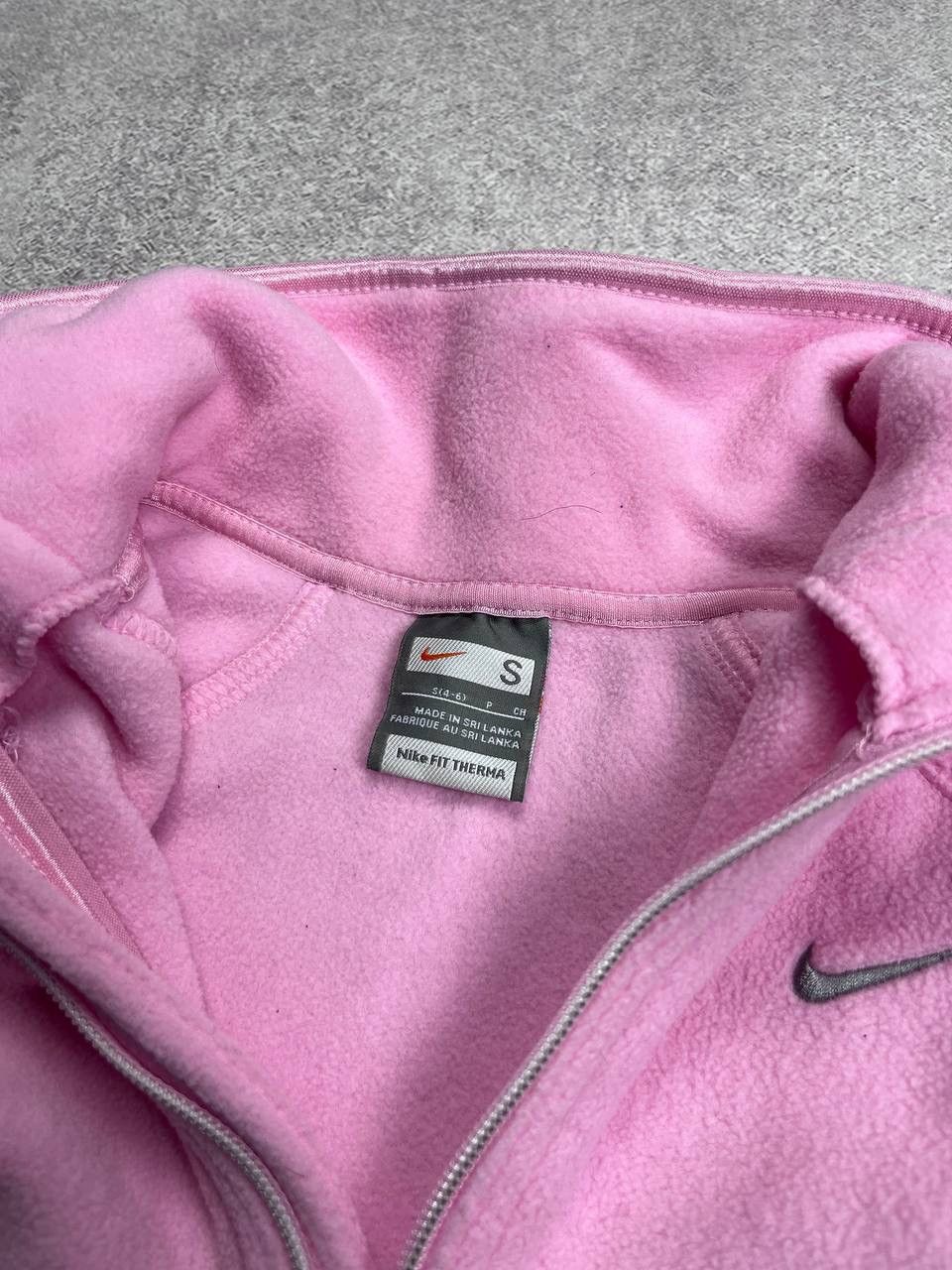 Nike × Vintage Vintage Nike Swoosh Fleece Retro Jacket Y2K S Size S / US 4 / IT 40 - 5 Thumbnail