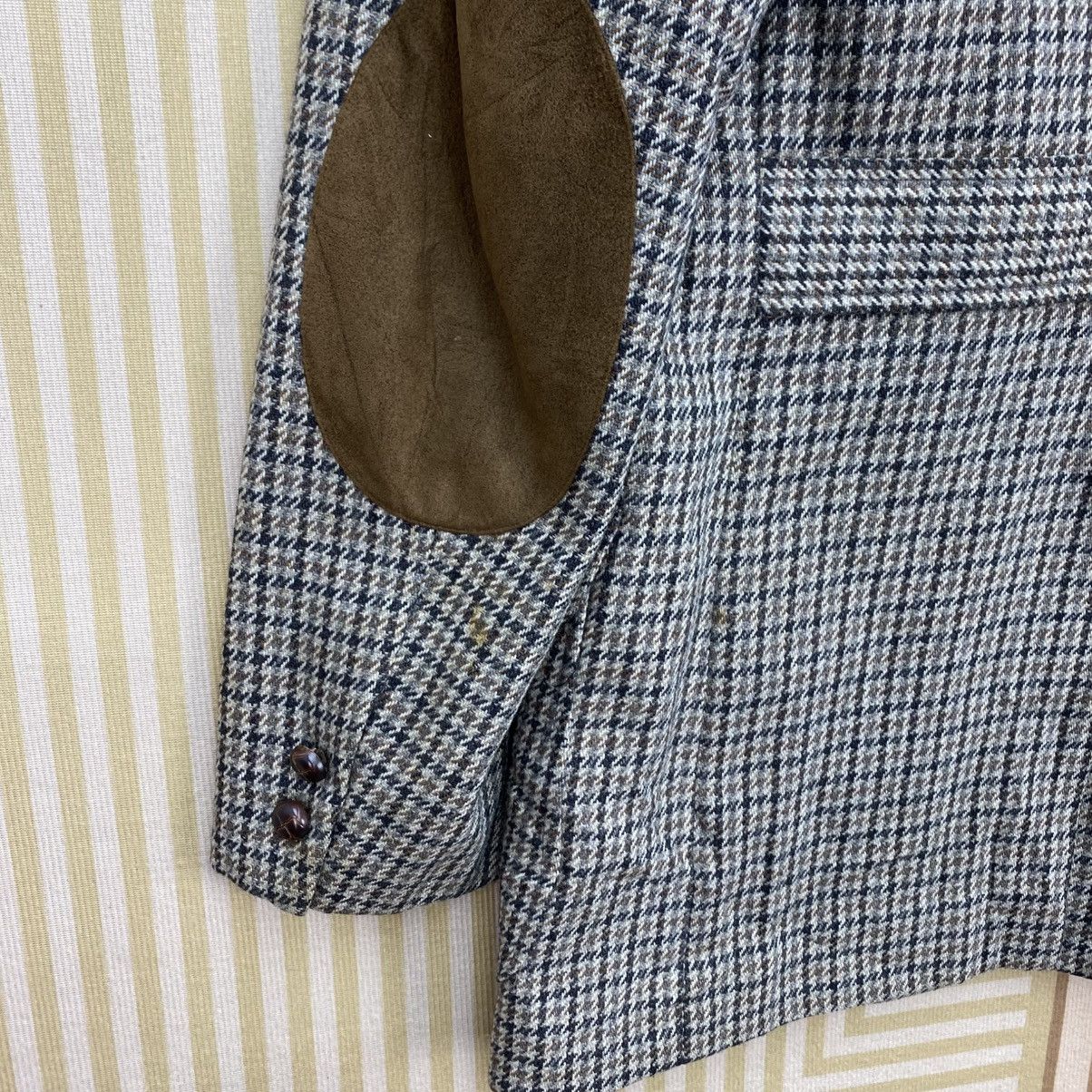 Japanese Brand 🫶 vintage Queen Fourmen grey houndstooth Tweed Patterned Size US M / EU 48-50 / 2 - 3 Thumbnail