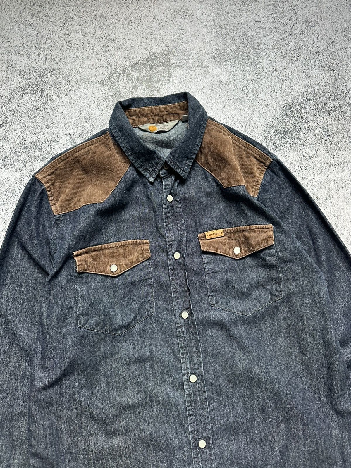 Carhartt Vintage Carhartt WorkWear Shirt Button Size US M / EU 48-50 / 2 - 4 Thumbnail