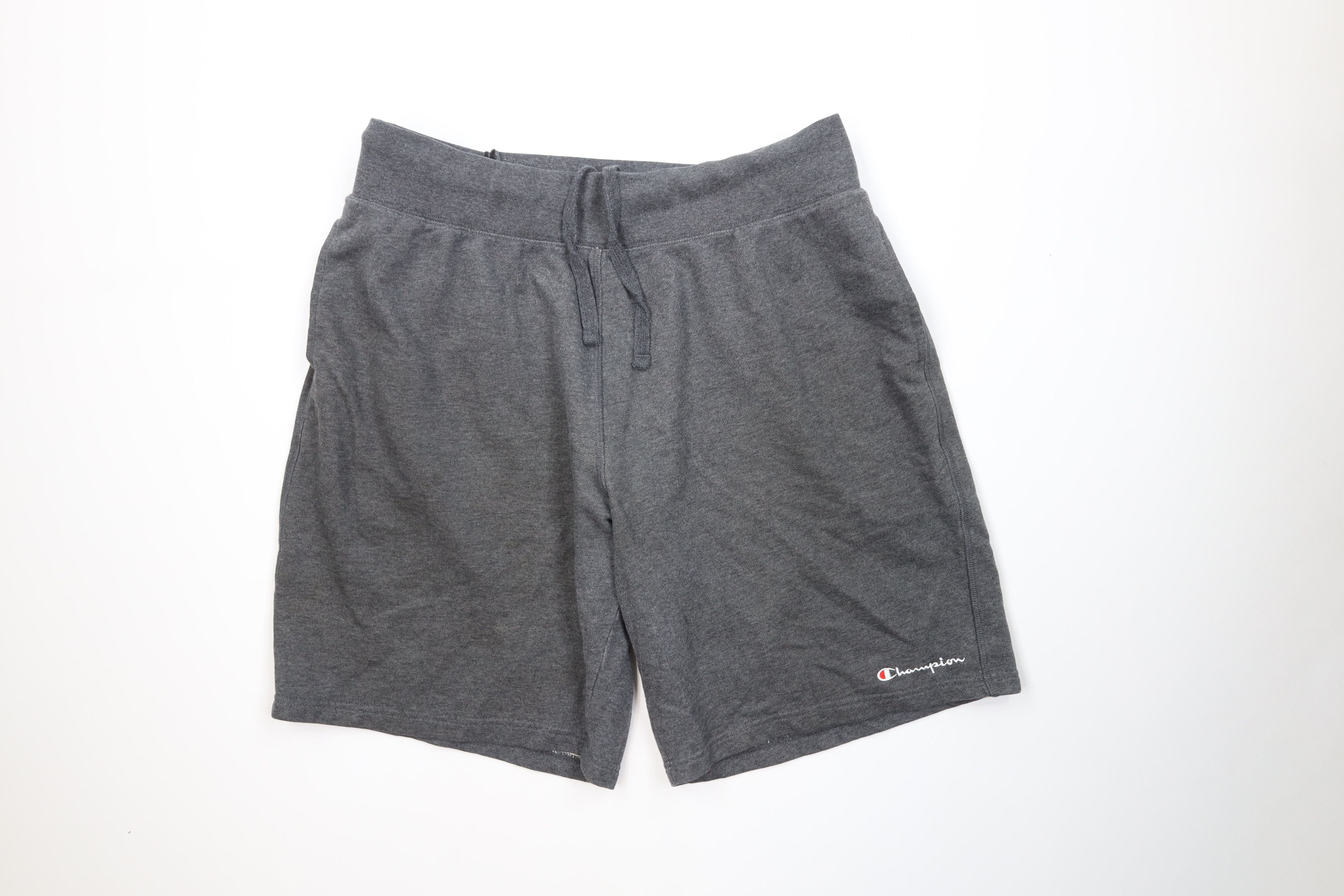 Champion Vintage Y2K Champion Heavy French Terry Shorts Gray Size US 38 / EU 54 - 1 Thumbnail