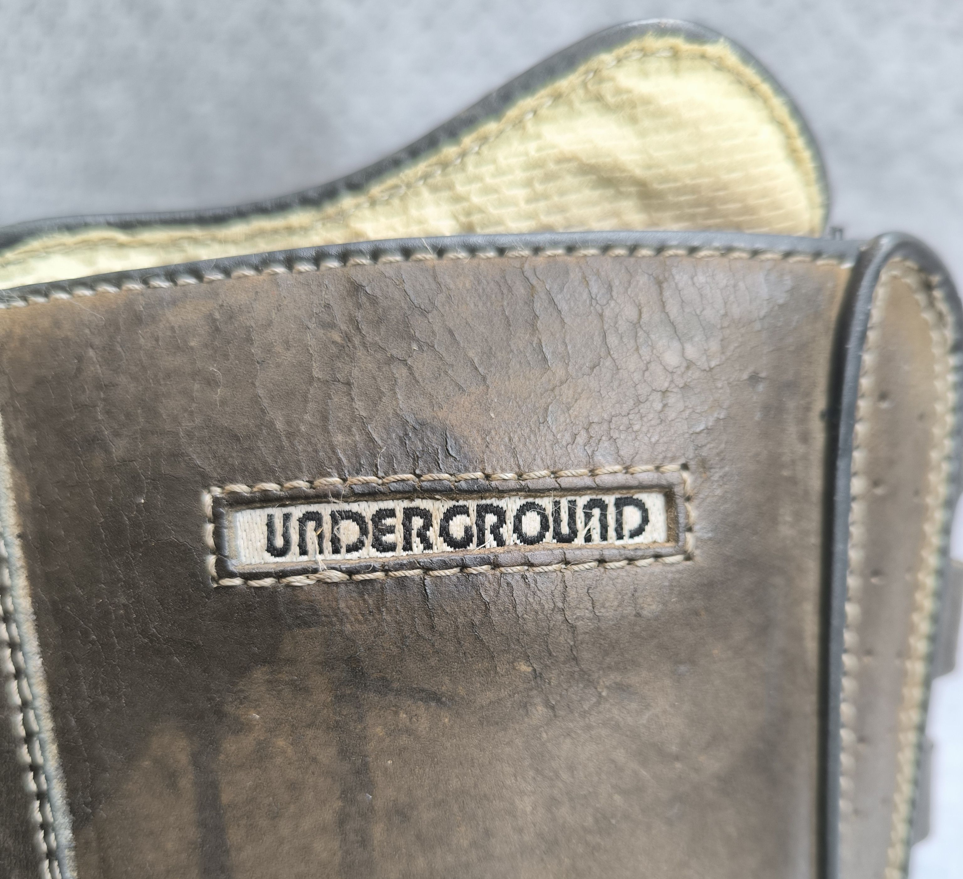 Vintage Vtg UNDERGROUND England steel toe high boot Size US 10 / EU 43 - 7 Thumbnail