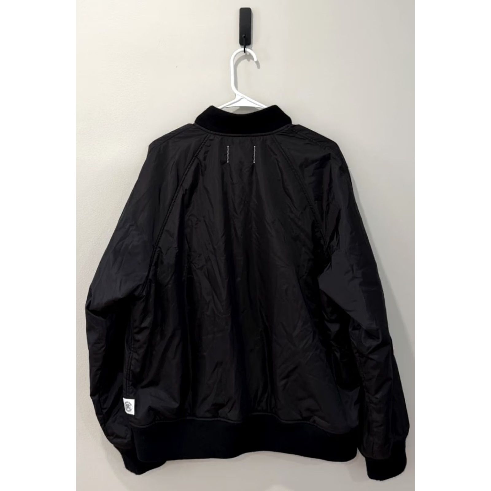 Reigning Champ Reigning Champ Black Satin Bomber Jacket Men’s Large Size US L / EU 52-54 / 3 - 2 Thumbnail