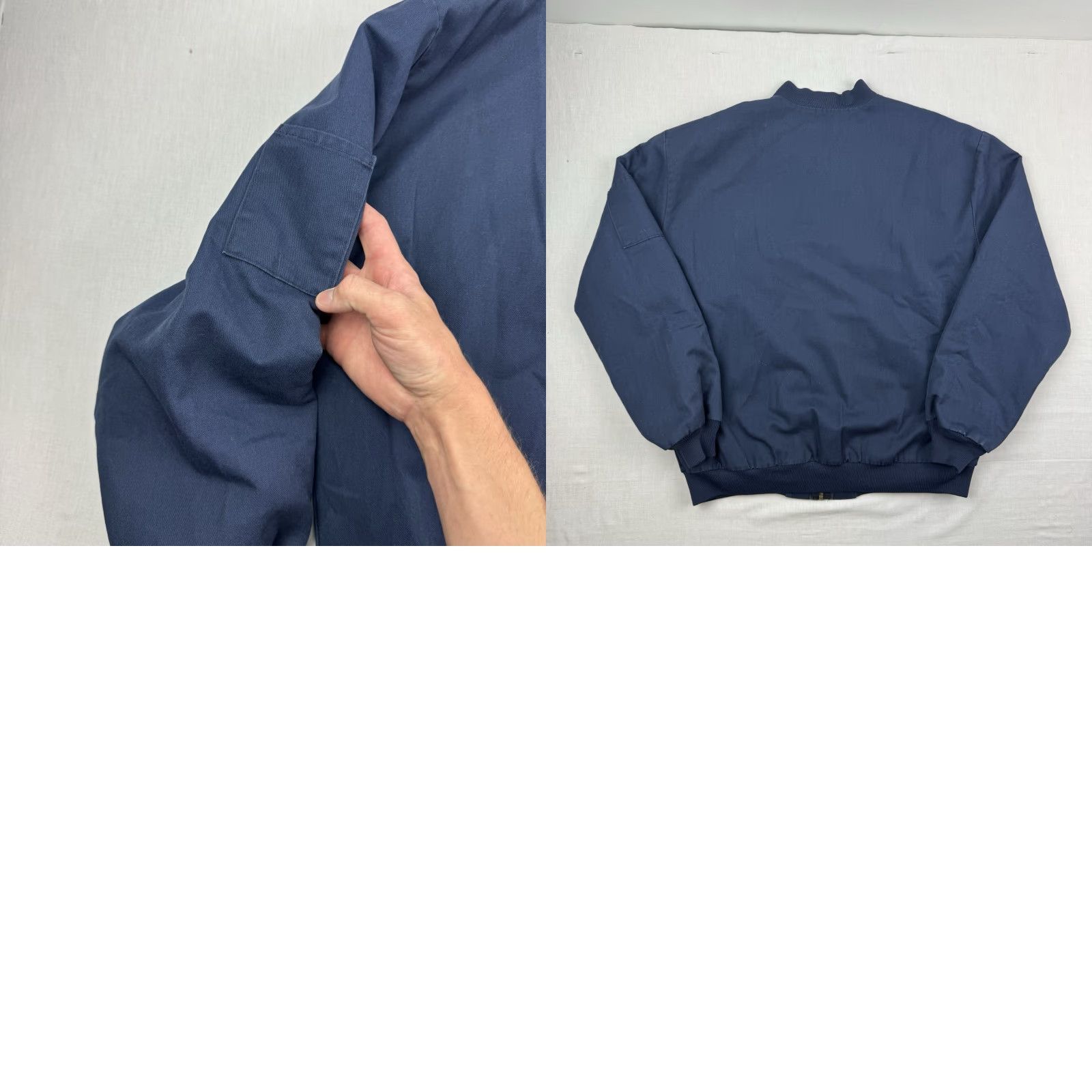 Red Kap Vintage Red Kap Jacket Adult Large Blue Workwear Hipster Grunge Made In USA Size US L / EU 52-54 / 3 - 8 Thumbnail