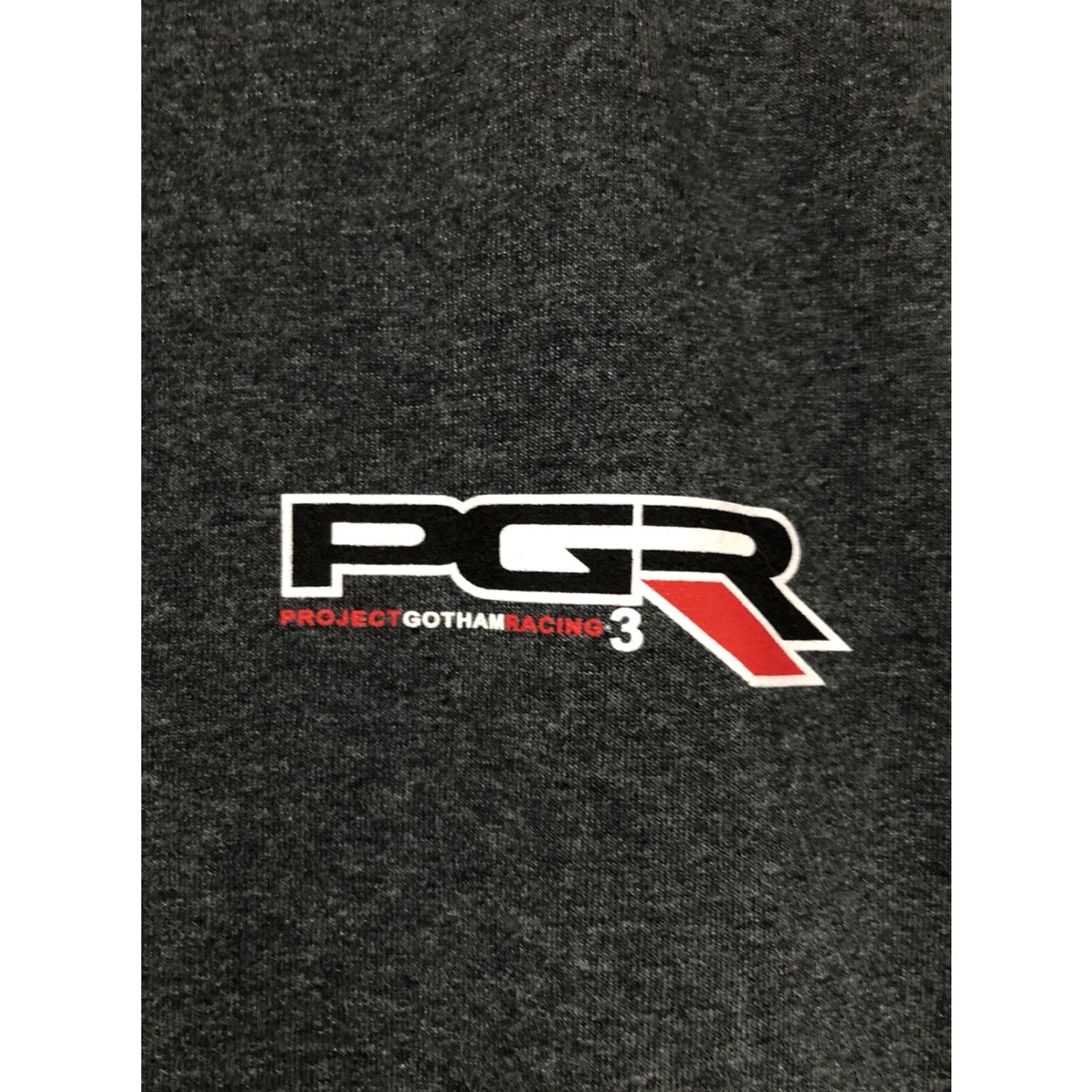 Gildan VINTAGE 2005 PGR Project Gotham Racing 3 T Shirt XL Microsoft XBOX 360 Game Gray Men XL Short Sleeve Crew Neck Cotton Cars Vintage Size US XL / EU 56 / 4 - 5 Thumbnail