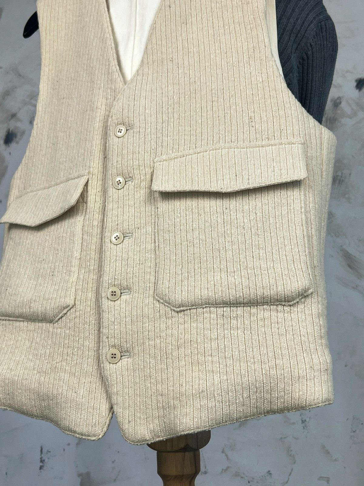 Kenzo Vintage Kenzo Paris Wool Vest Size M - L Size 42R - 3 Thumbnail