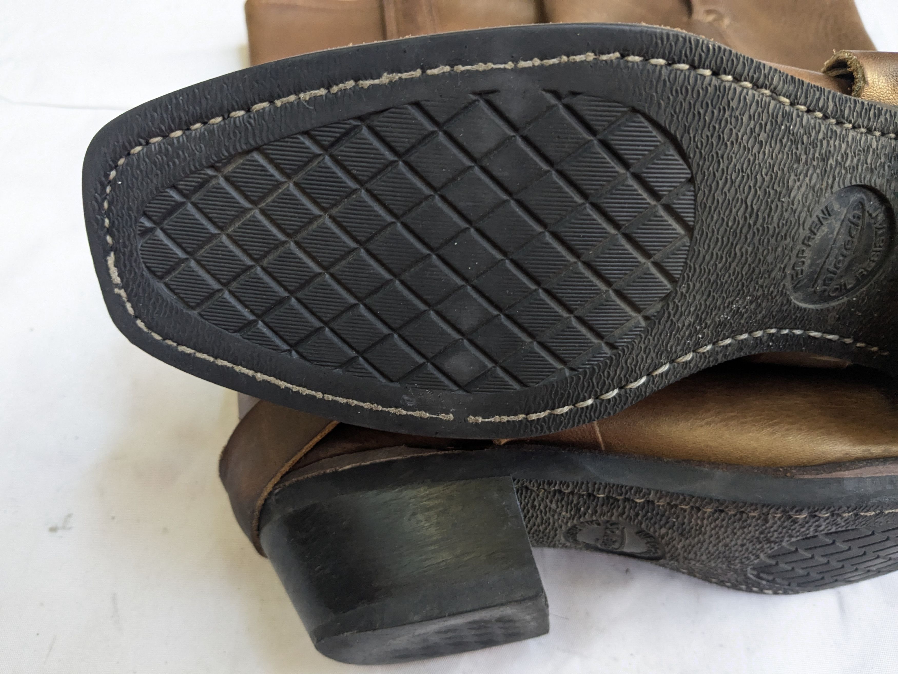 Frye Vintage Frye Harness Brown Leather 8 M Leather Buckle Size US 8 / EU 41 - 12 Thumbnail