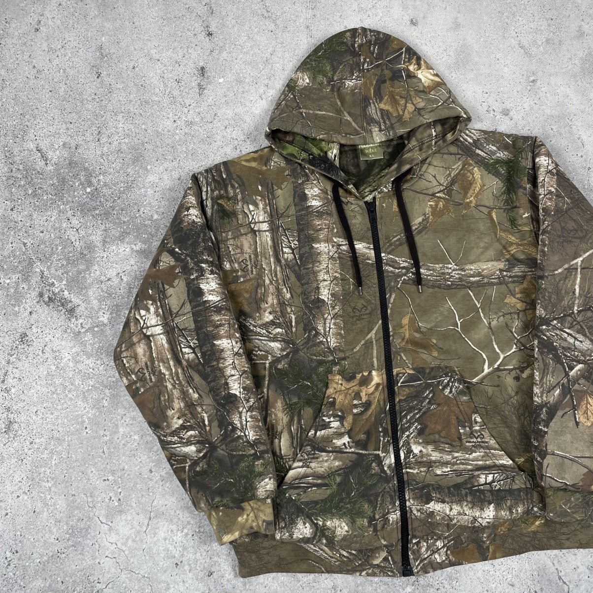 Realtree × Vintage Vintage Realtree Insulated Camo Zip Up Hoodie Jacket Size US XL / EU 56 / 4 - 5 Thumbnail
