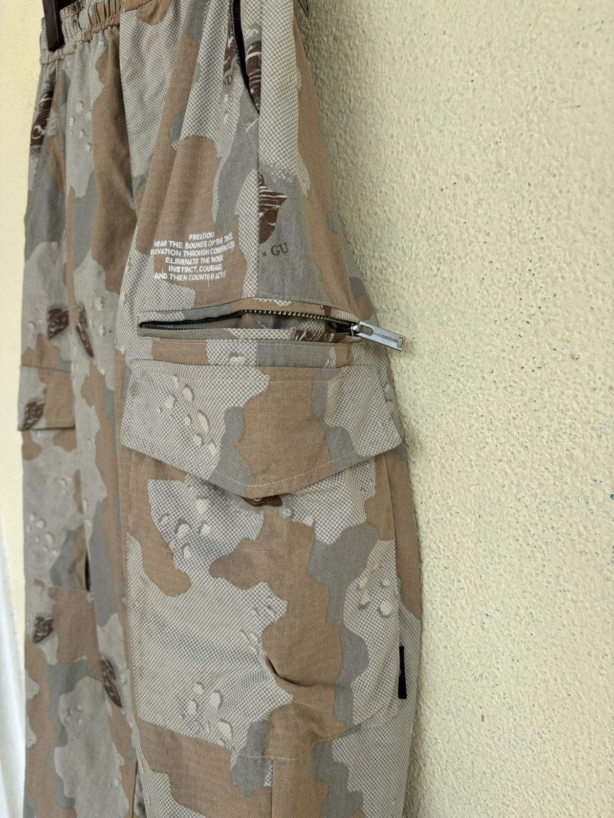 GU × Undercover Gu X Undercover Nylon Cargo Pant Size US 26 / EU 42 - 5 Thumbnail