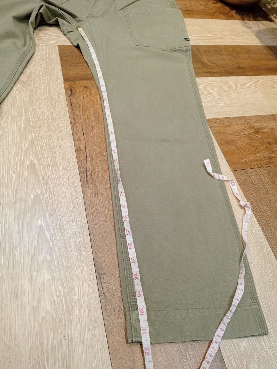 Snow Peak SNOW PEAK OLIVE GREEN MILITARY-STYLE CARGO PANTS Size US 34 / EU 50 - 15 Thumbnail