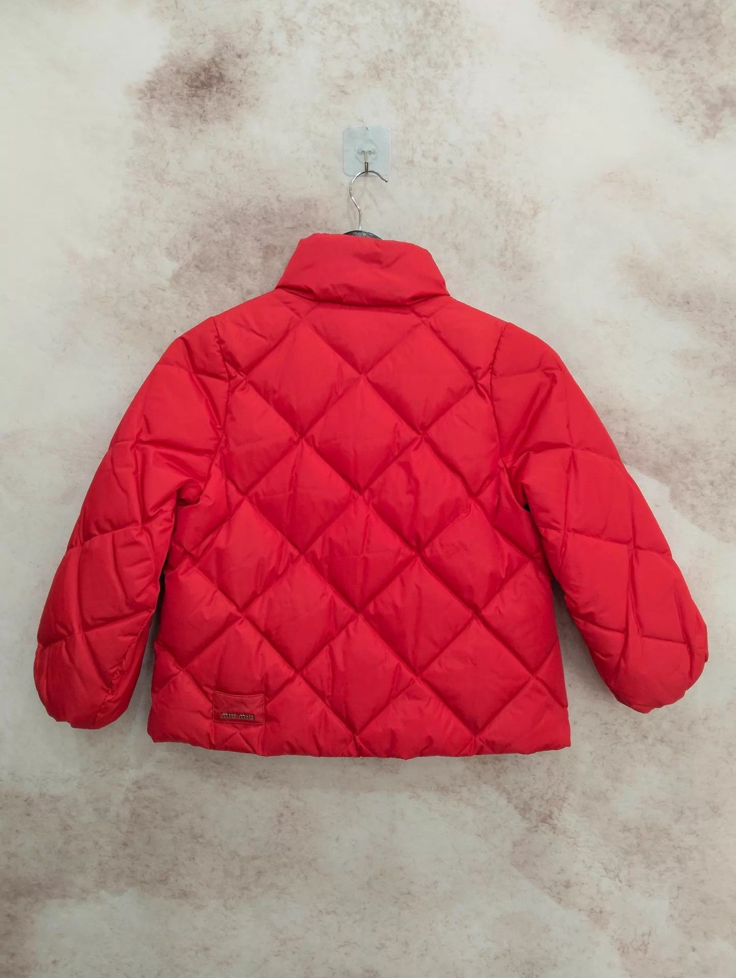 Miu Miu MIU MIU Red Quilted Down Jacket 36 Size XS / US 0-2 / IT 36-38 - 2 Thumbnail