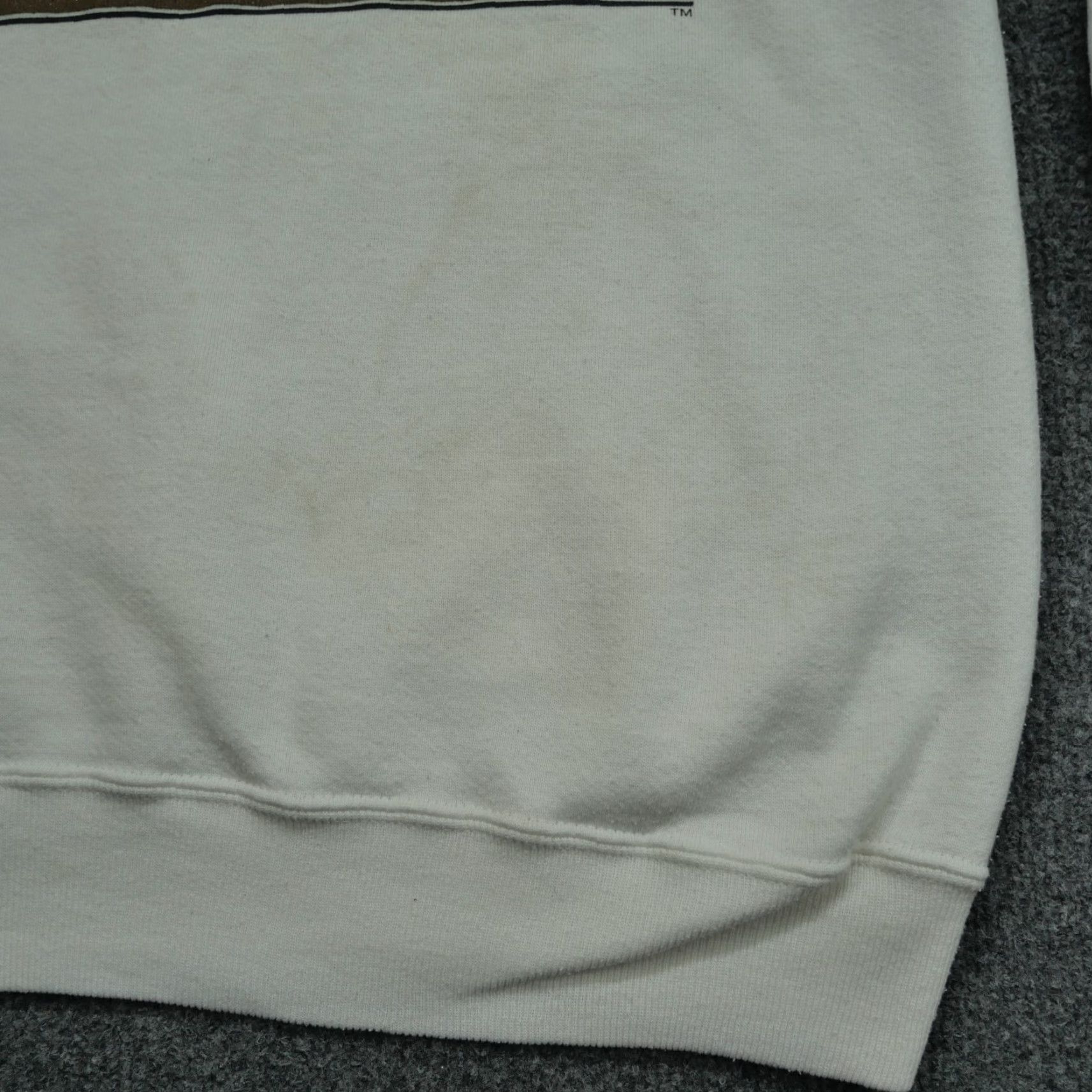 Jerzees VINTAGE Cord Automobiles Sweatshirt Adult Large White Pullover Cars Auburn 90s Size US L / EU 52-54 / 3 - 6 Thumbnail