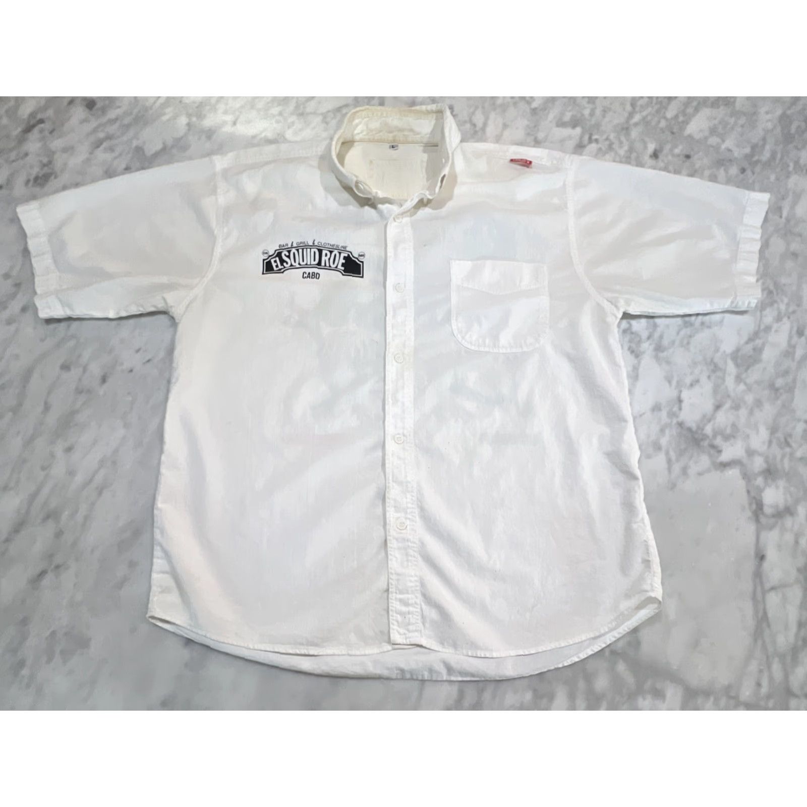 Vintage VINTAGE Carlos’N Charlie’s Button-Up Shirt Men L White Cotton 90s Mexico Casual Party/Cocktail Size US L / EU 52-54 / 3 - 2 Thumbnail