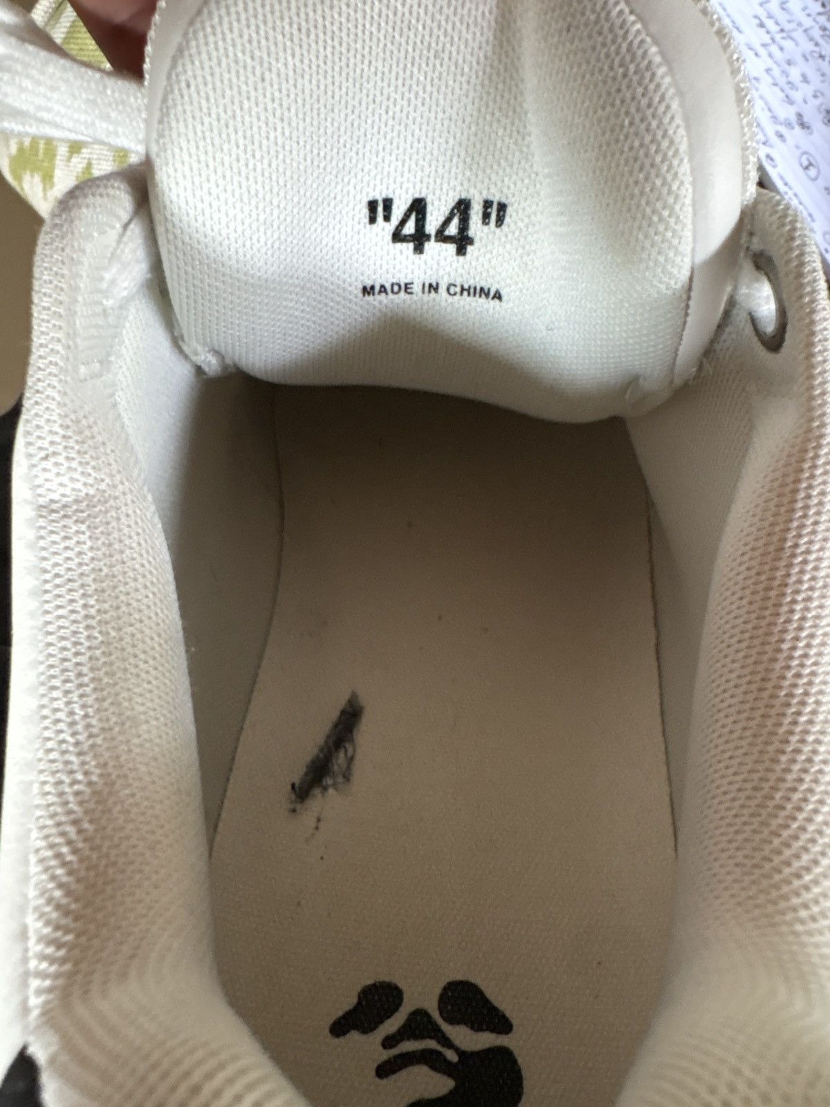 Off-White Off-White Out of Office 'White Black' Size US 11 / EU 44 - 6 Thumbnail