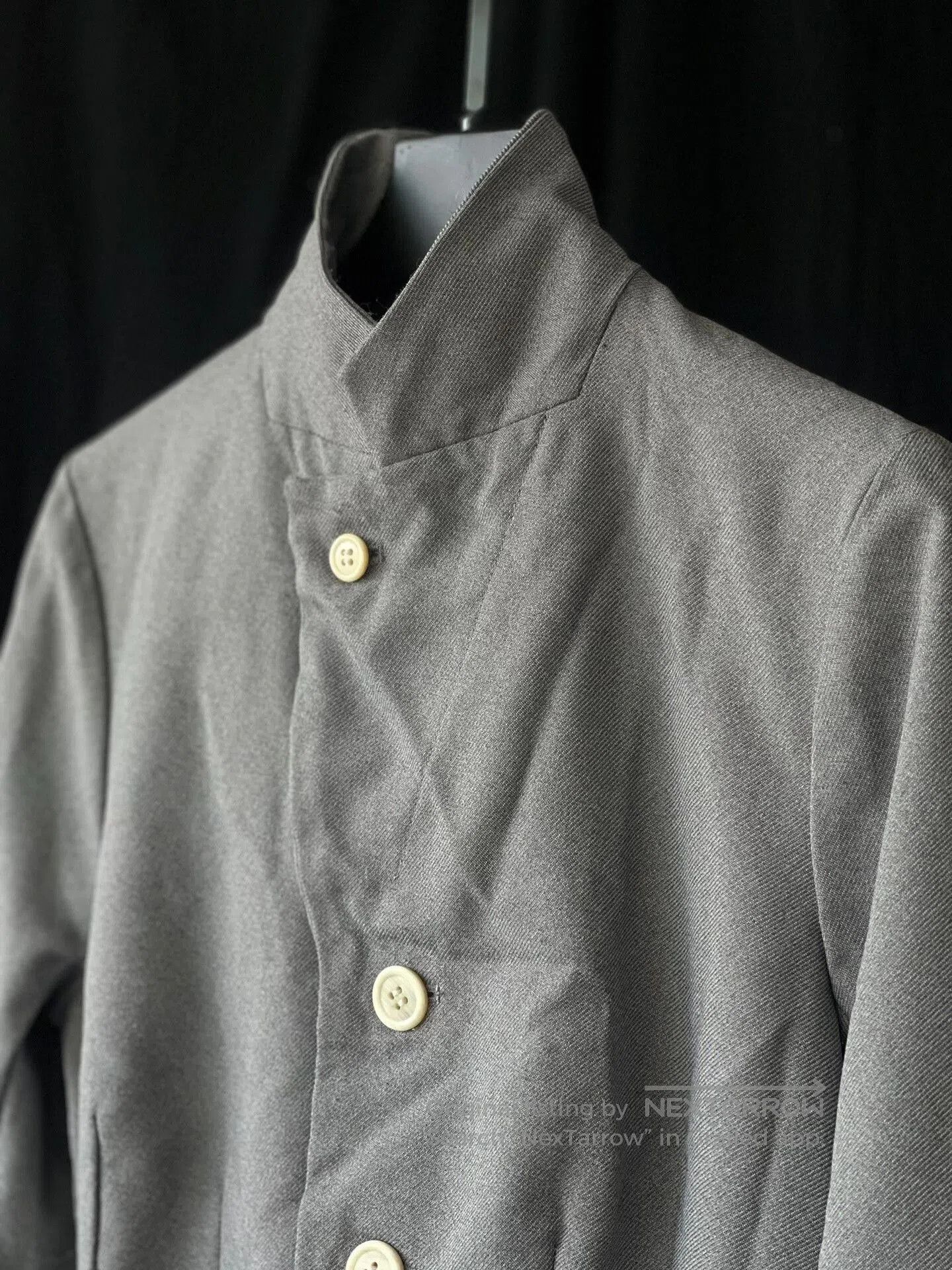 Comme des Garcons CDG Gray Tailored Small Blazer. Size S / US 4 / IT 40 - 6 Thumbnail