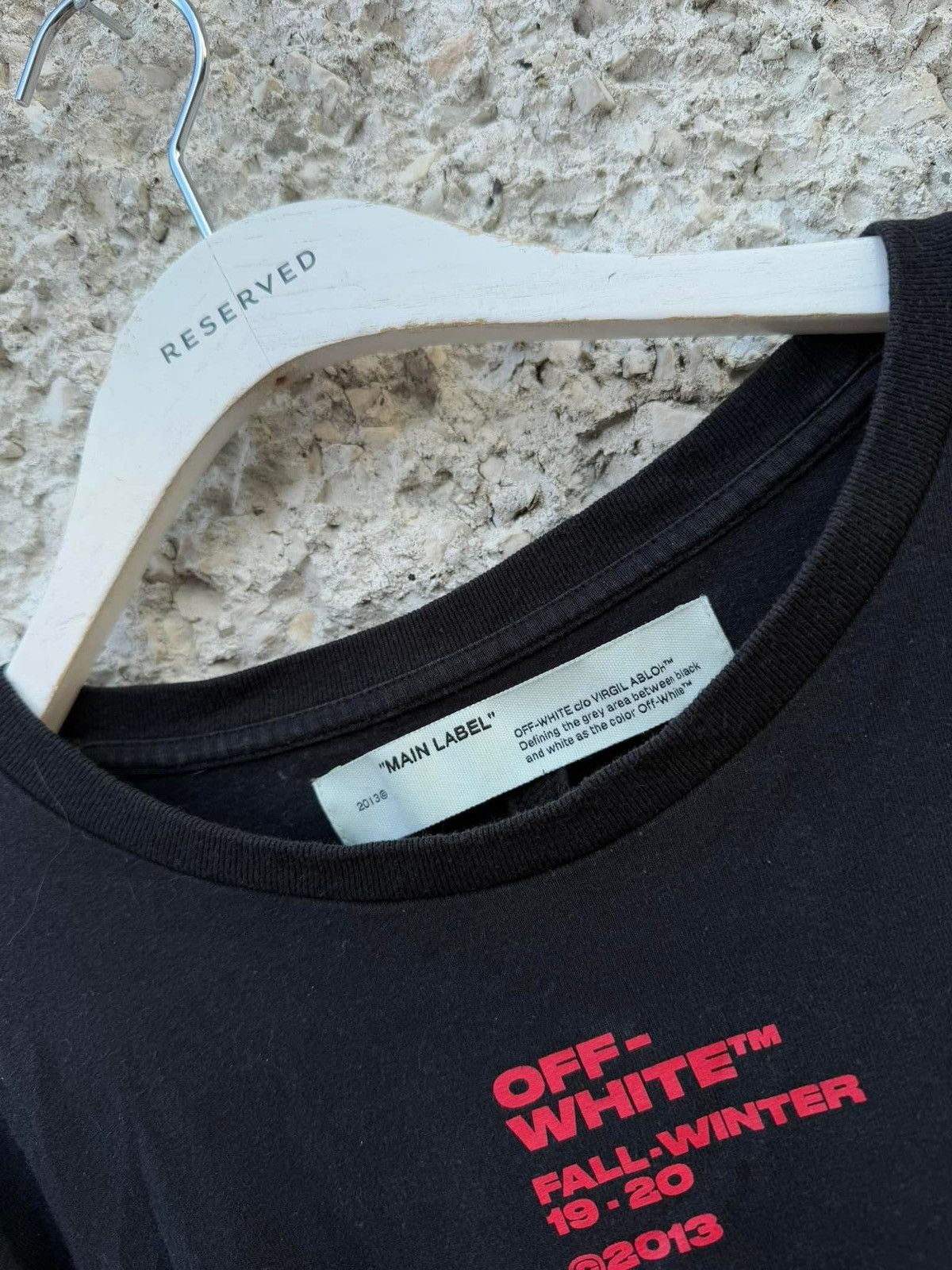 Off-White Off-White Diagonal Bats Layered Longslevve Size US M / EU 48-50 / 2 - 8 Thumbnail