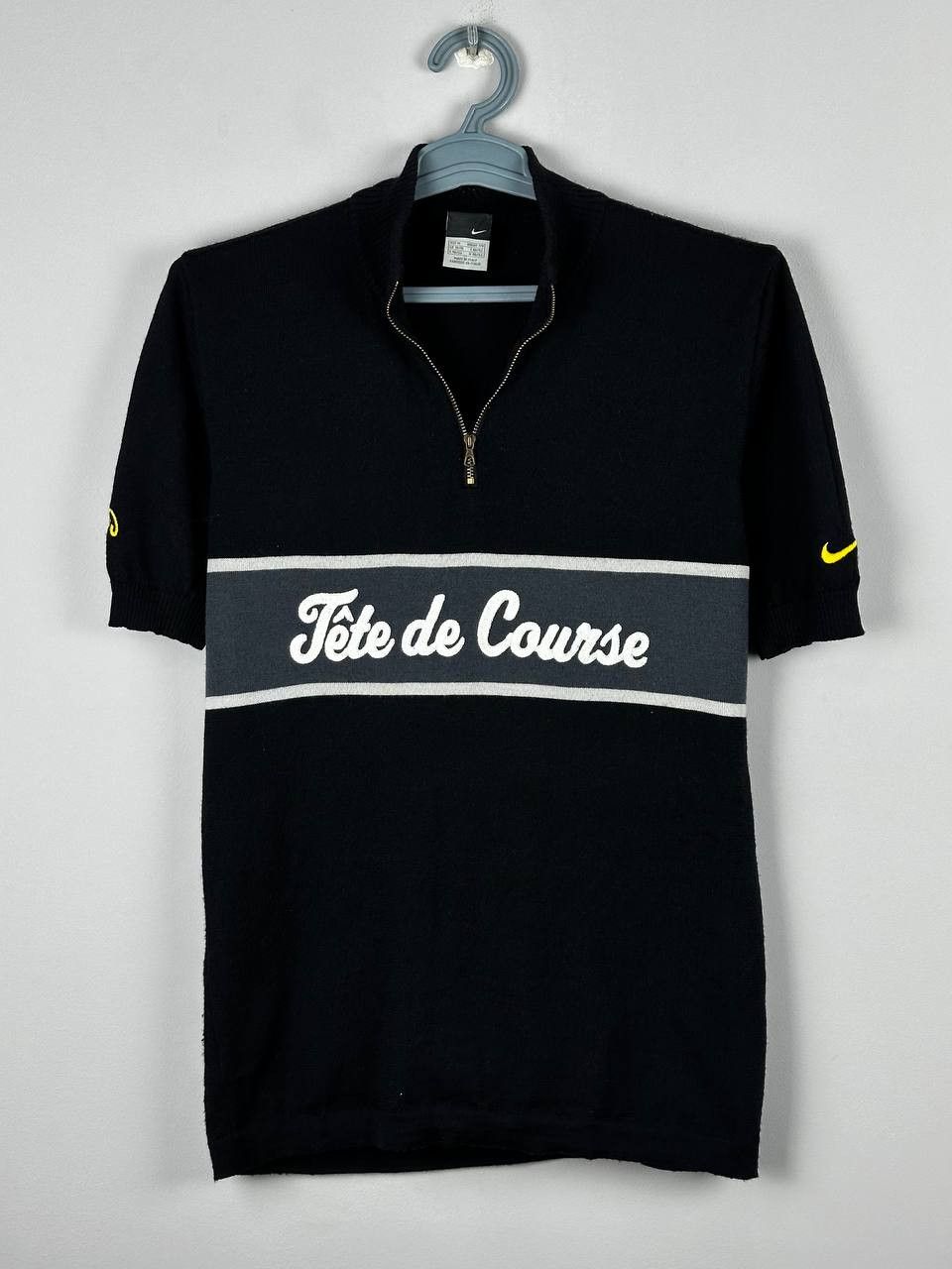 Nike Nike Tete de Course Cycling Jersey Merino Wool Made in Italy Size US M / EU 48-50 / 2 - 1 Thumbnail