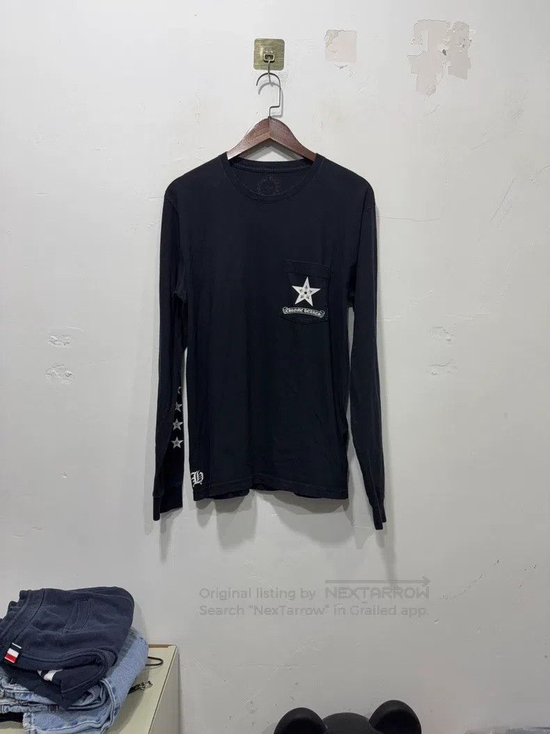 Chrome Hearts CHROME HEARTS Size L Black long-sleeved T-shirt Size US L / EU 52-54 / 3 - 1 Thumbnail