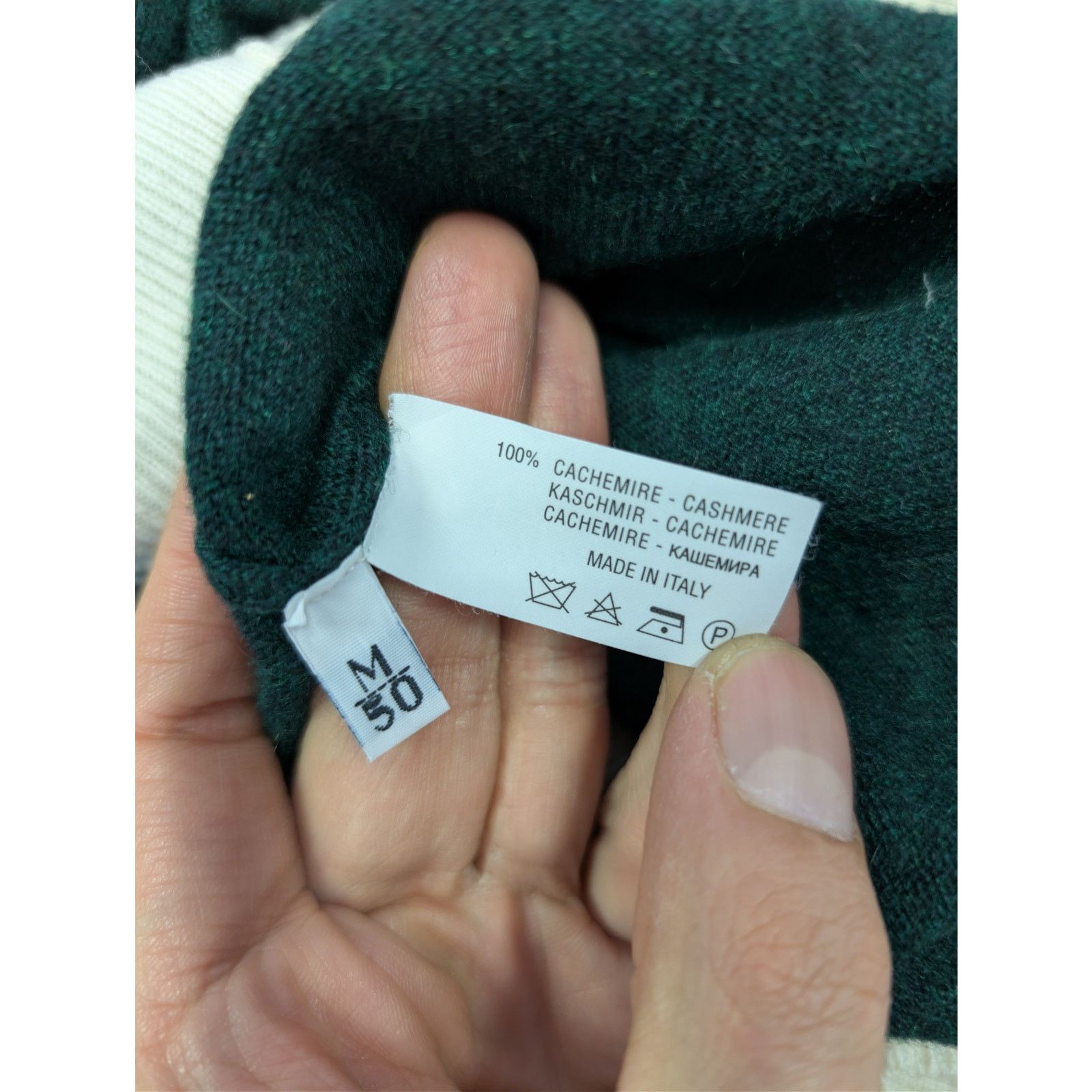 Kiton o1rshd1 CC20 Sweater Zip Hoodie Cardigan in Green Size US M / EU 48-50 / 2 - 16 Thumbnail