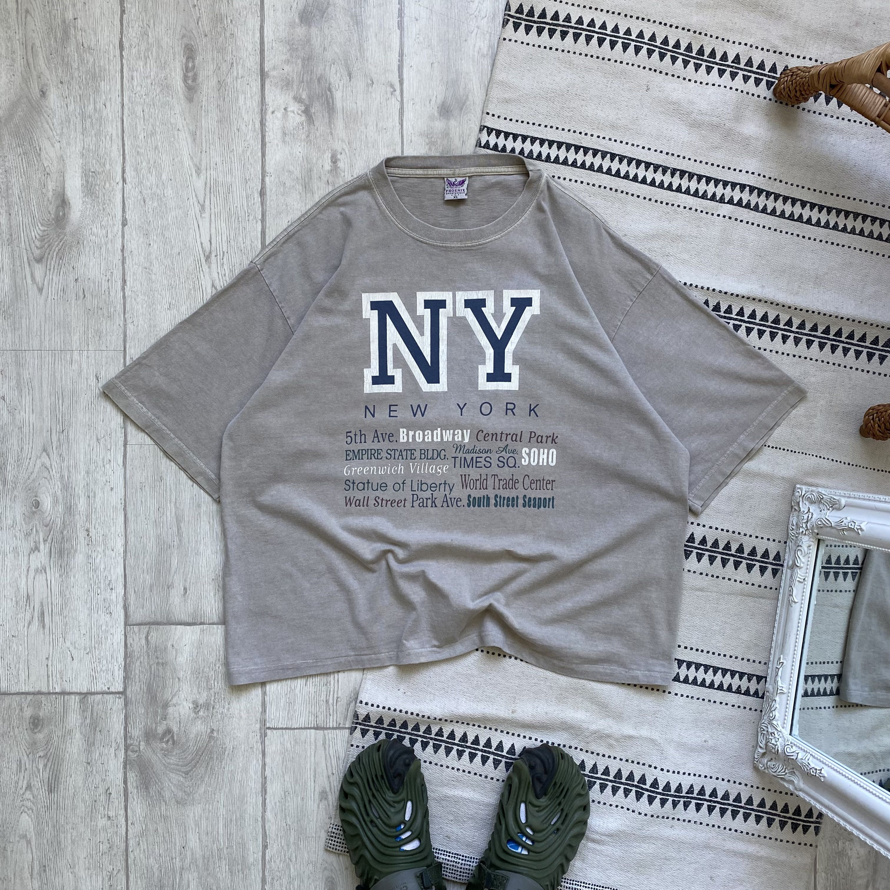 I Love NY 🗽Vintage 90s New York Heavy Boxy tee Phoenix USA Size US XL / EU 56 / 4 - 1 Thumbnail