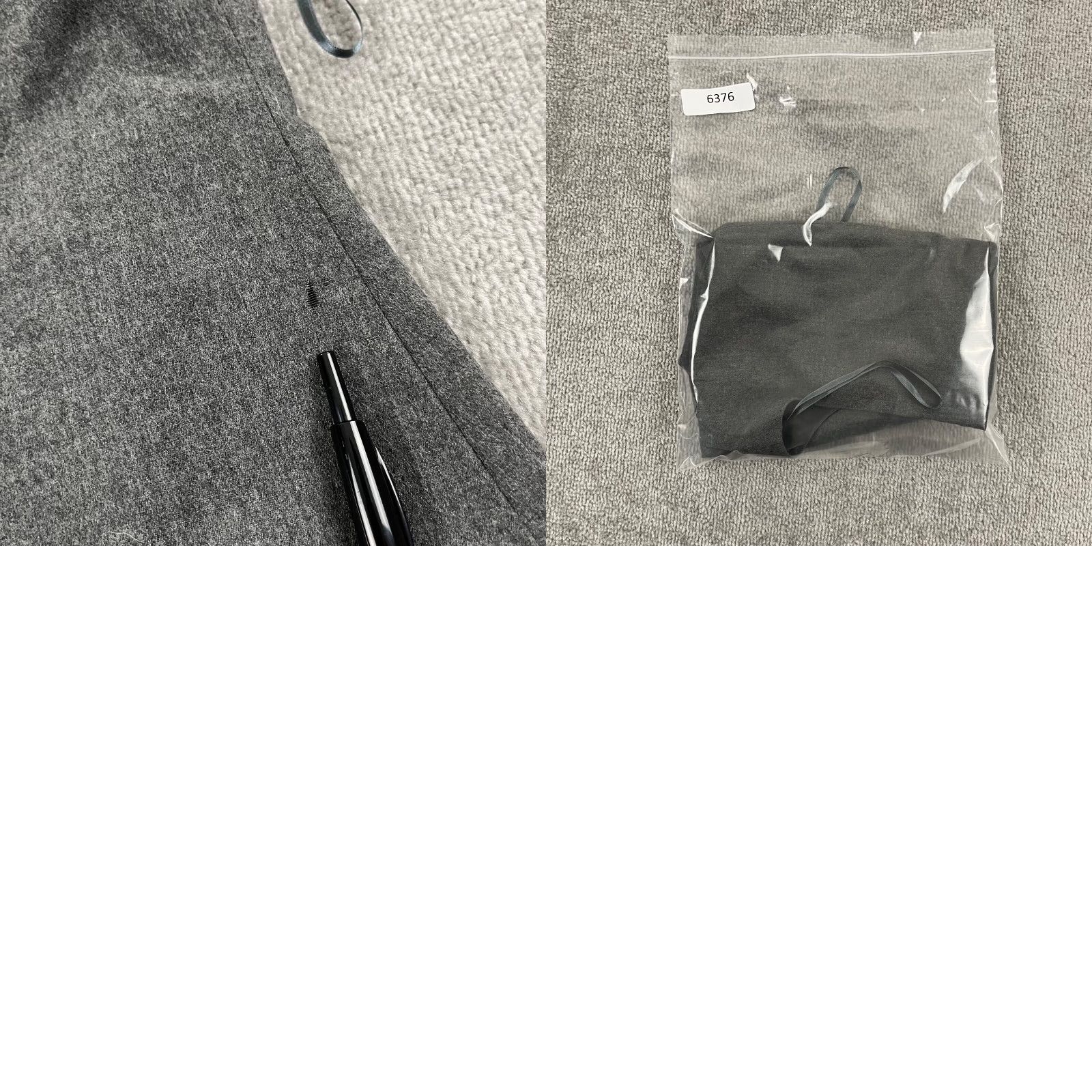 Talbots TALBOTS Shirt Womens 4P Petite Charcoal Gray Wool Sleeveless Top Lined Crew Neck Size S / US 4 / IT 40 - 9 Thumbnail