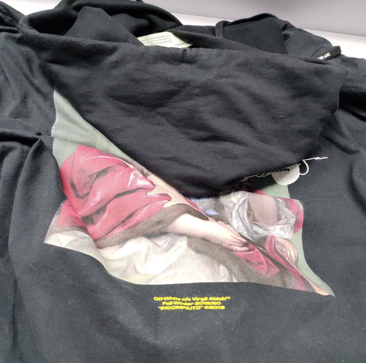 Off-White Off-White Diag Mariana Double Tee Hoodie Size US M / EU 48-50 / 2 - 6 Thumbnail