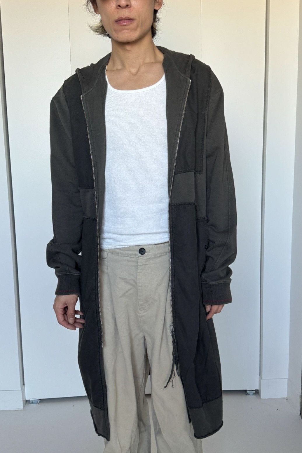 Damir Doma Damir Doma Silent Avant-Garde Panel Zip Jacket Grey Size US XL / EU 56 / 4 - 9 Thumbnail