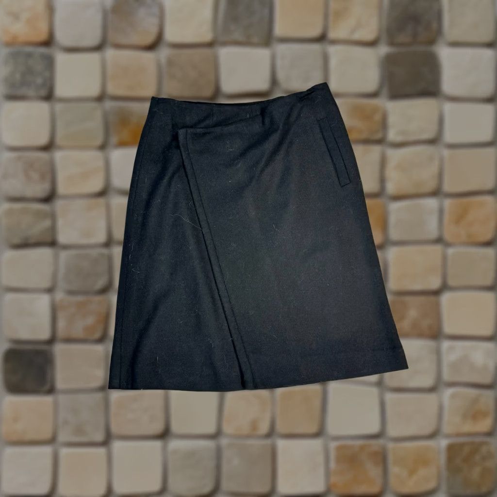 Eddie Bauer Eddie Bauer Womens Skirt Black A Line Wool Lined Size 4 The Original Outfitter Size 27" / US 4 / IT 40 - 1 Thumbnail