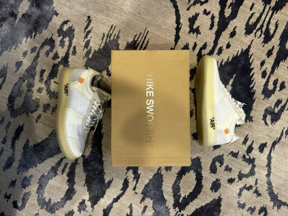 Off-White Nike Off White Air Force 1 Low Size US 10 / EU 43 - 7 Thumbnail