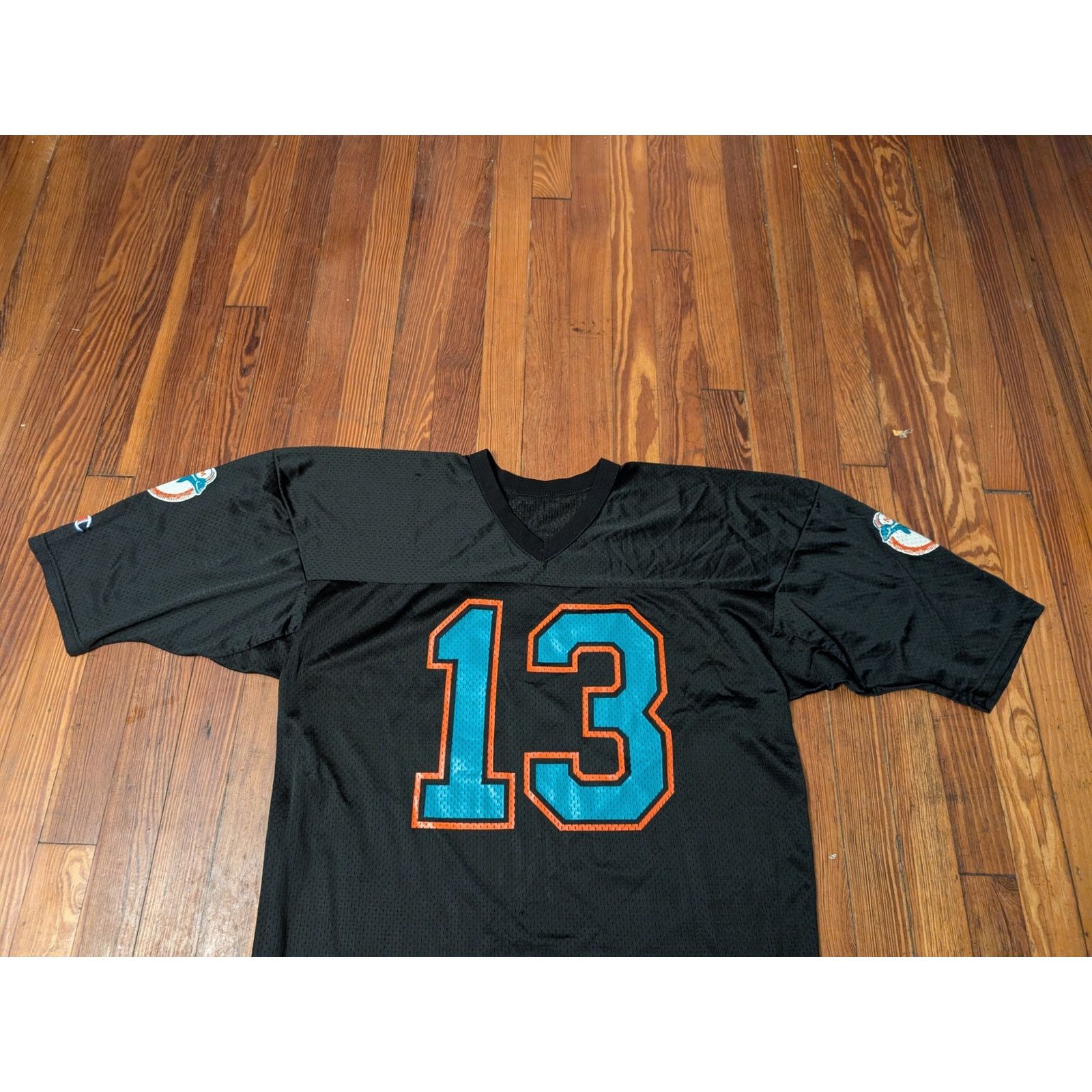 Champion Champion VTG Dan Marino Black Jersey Size 48/XL Size US XL / EU 56 / 4 - 3 Thumbnail