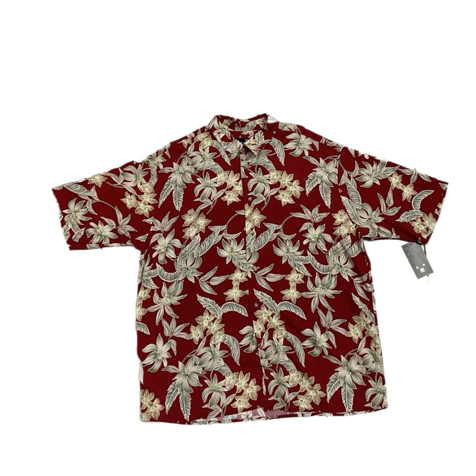Consensus Sportswear Consensus Sportswear Men’s Red Hawaiian Button Up Shirt Size US XL / EU 56 / 4 - 1 Thumbnail
