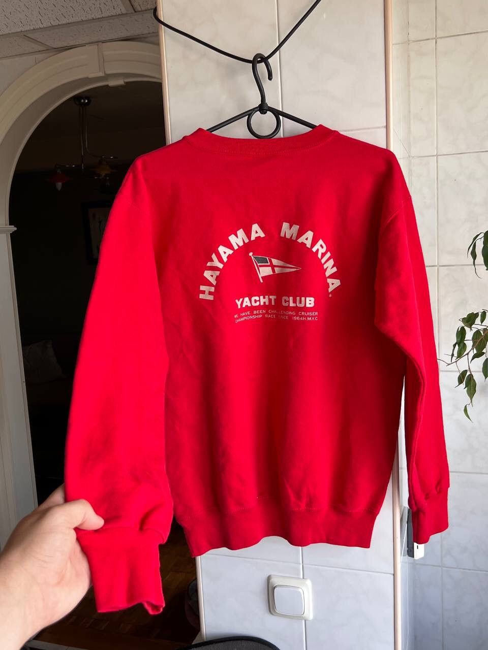 Japanese Brand 1990s JAPAN YACHT CLUB HAYAMA MARINA SWEATSHIRT MADE IN USA Size US M / EU 48-50 / 2 - 7 Thumbnail