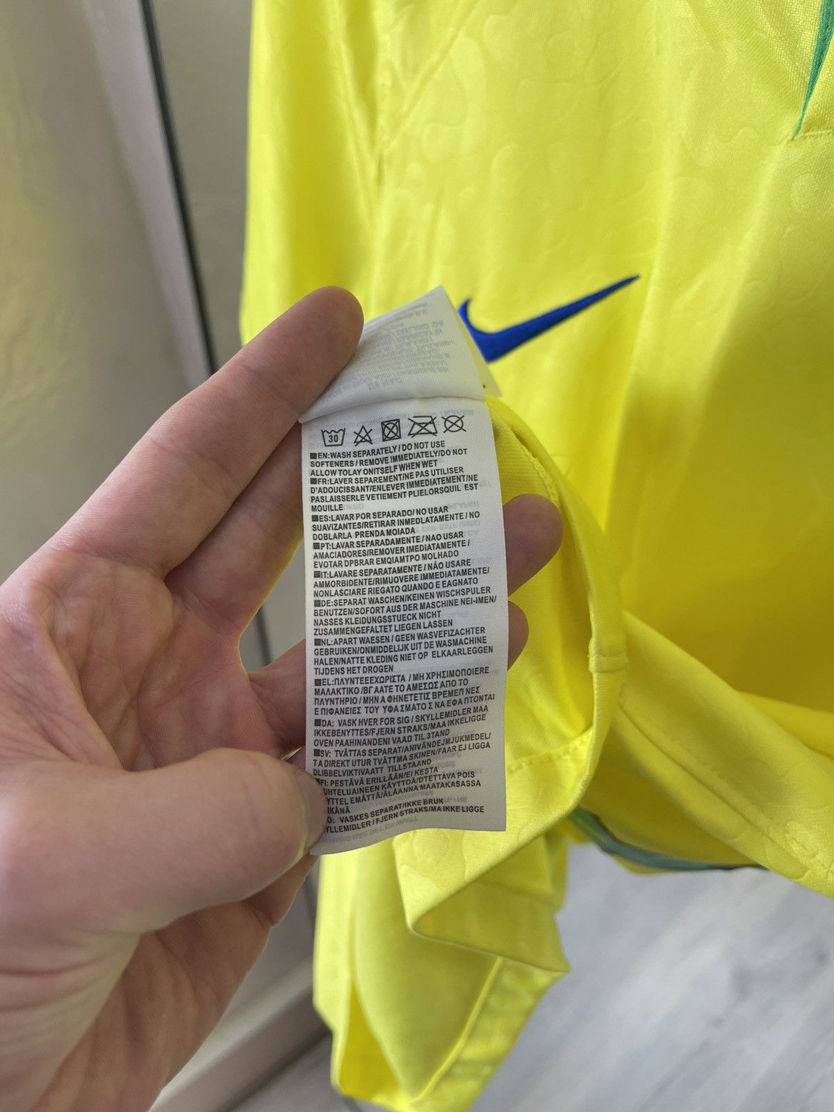 Nike Authentic Nike Brazil Neymar Jr. 2022 Dri-Fit ADV Jersey Size US S / EU 44-46 / 1 - 8 Thumbnail