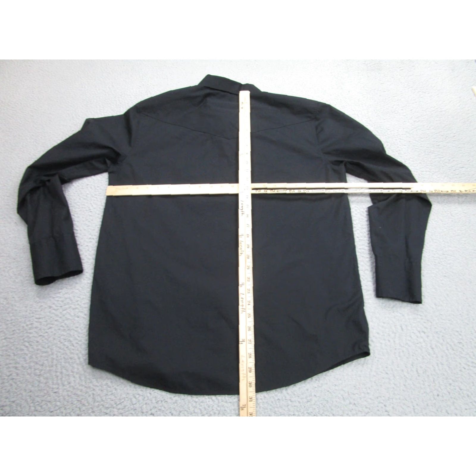 Vintage Gibson Shirt Mens Large Black Western Rockabilly Pearl Snap Long Sleeve Shirt Size US L / EU 52-54 / 3 - 7 Thumbnail