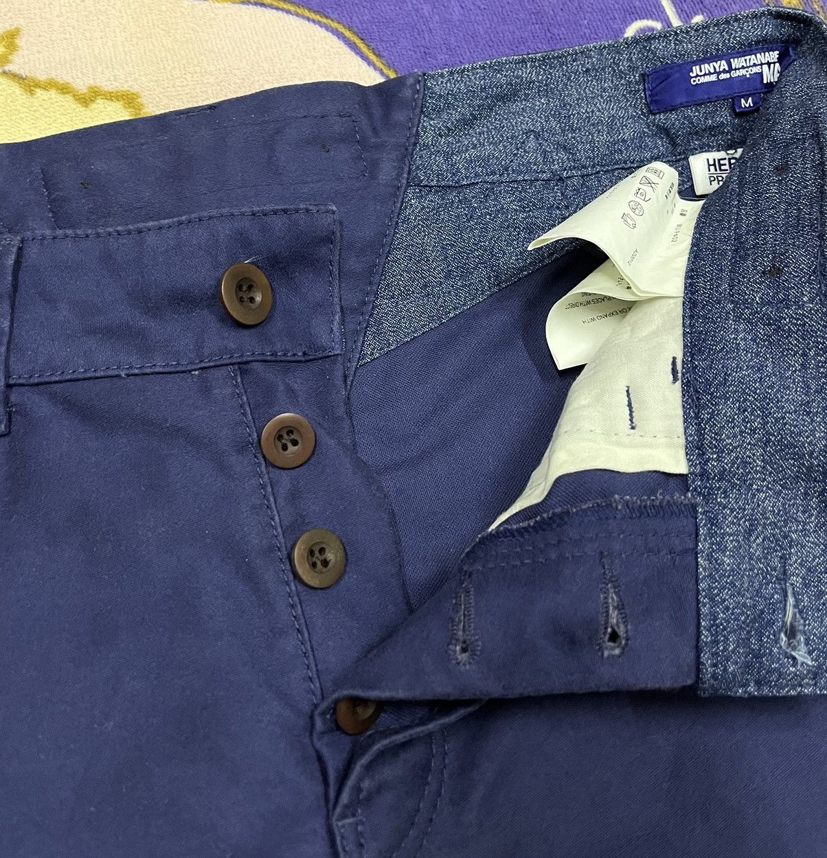 Comme des Garcons Rare🖐🏾JUNYA WATANABE COMME des GARCONS France Made Pant Size US 36 / EU 52 - 10 Thumbnail