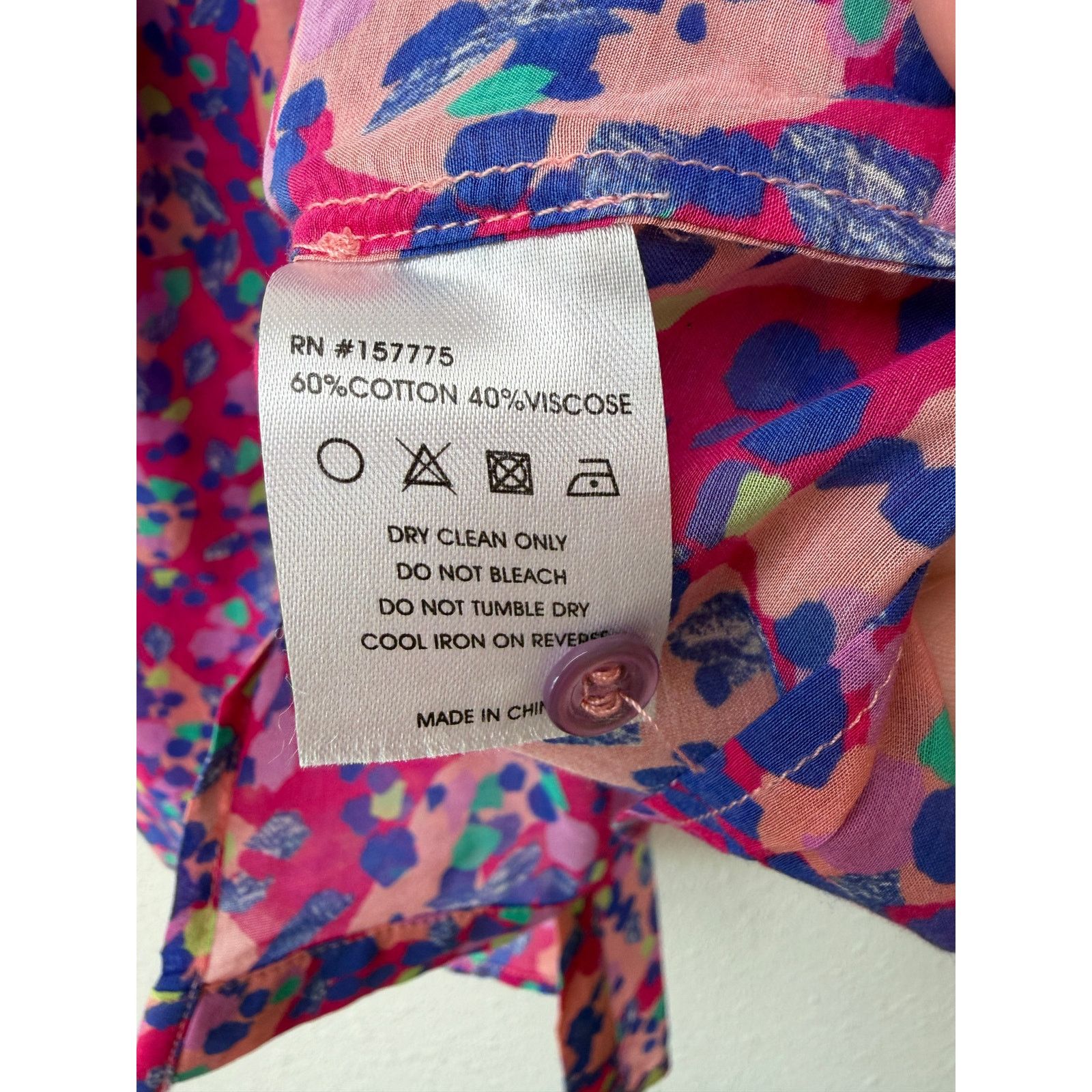 Other Caballero Evelyn Multi Dot Ruffle Top Women XS Pink Size XS / US 0-2 / IT 36-38 - 11 Thumbnail