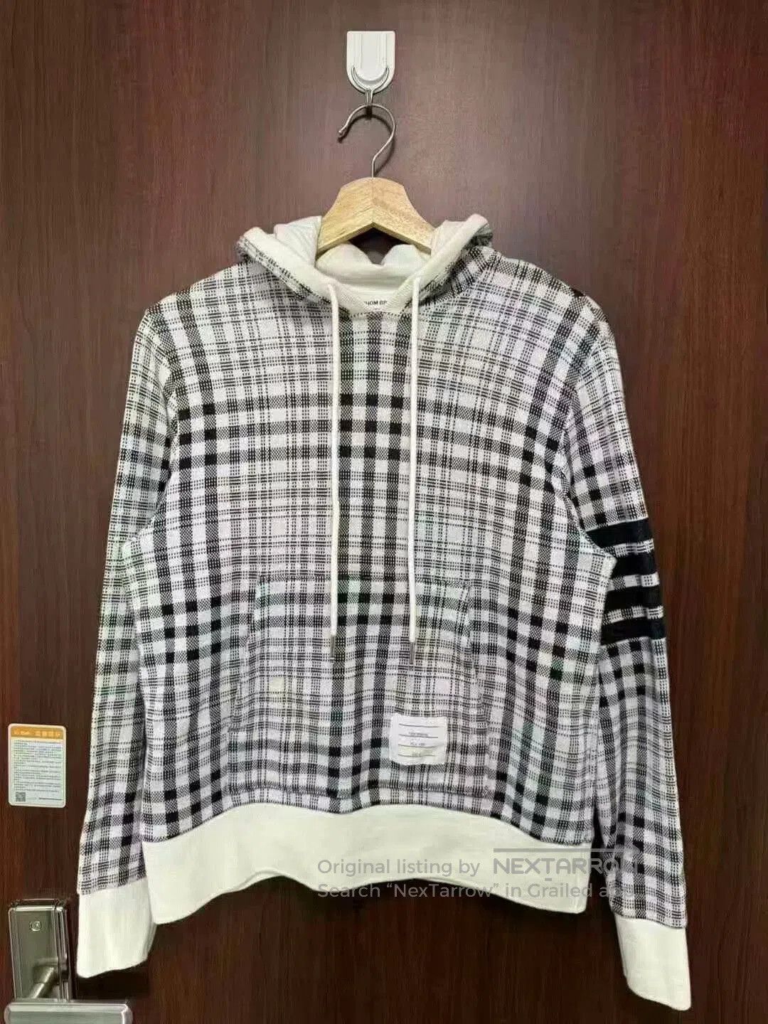 Thom Browne thom browne striped hoodie with four stripes. Size US XXS / EU 40 - 1 Thumbnail