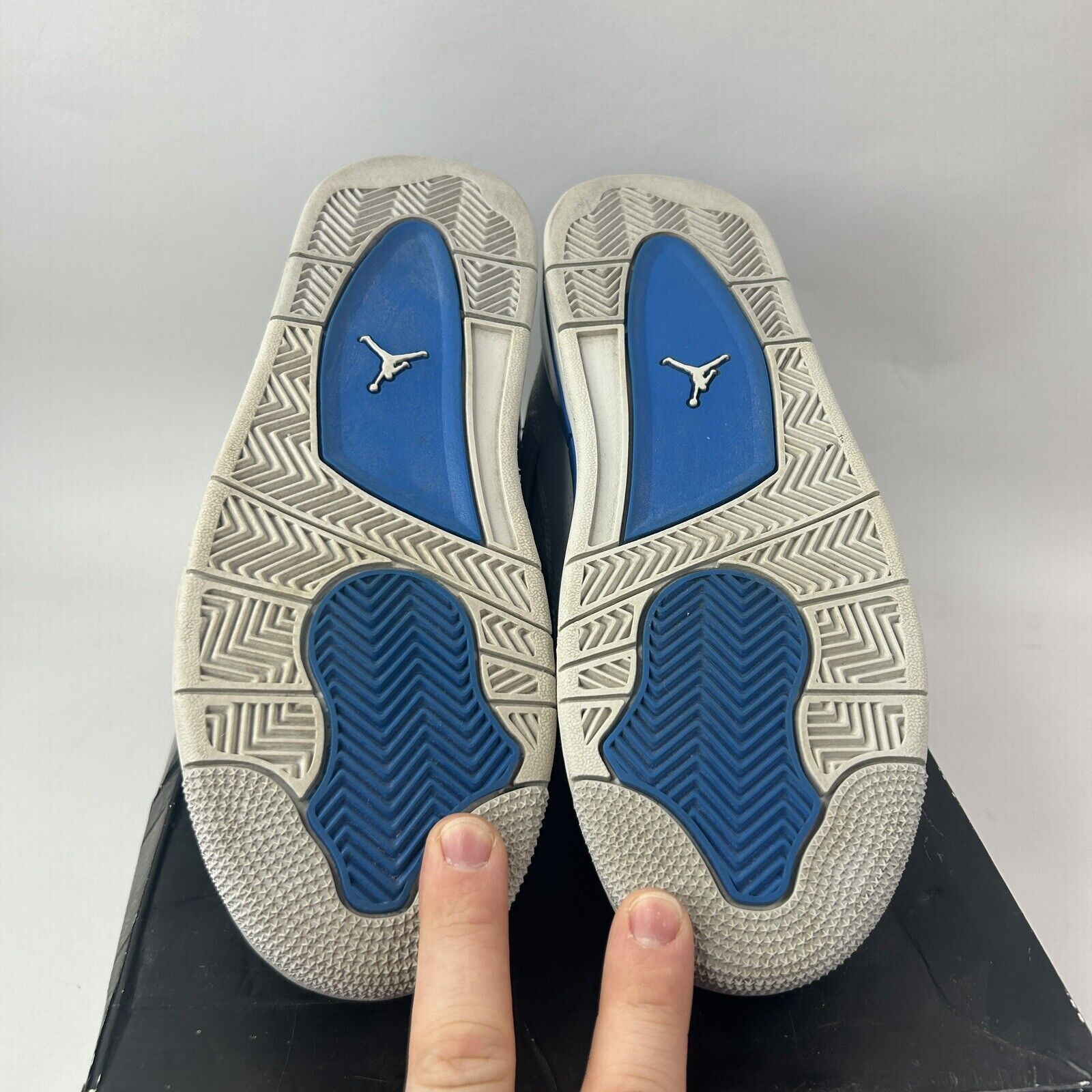 Nike Nike Air Jordan 4 Retro GS “Military Blue” 2024 Size US 7.5 / IT 37.5 - 7 Thumbnail