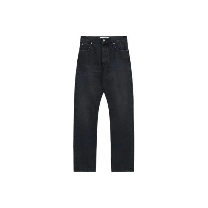 Loewe Loewe Black Distressed Denim Pants for Men Size US 44 / EU 60 - 1 Thumbnail