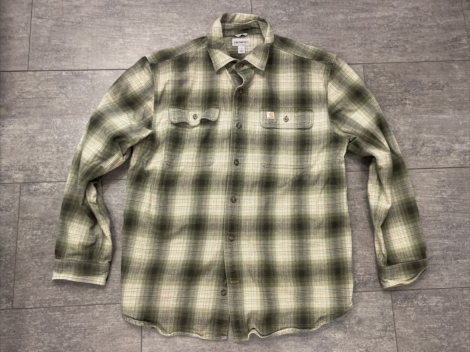 Carhartt Carhartt Button Up Flannel Size US L / EU 52-54 / 3 - 1 Thumbnail